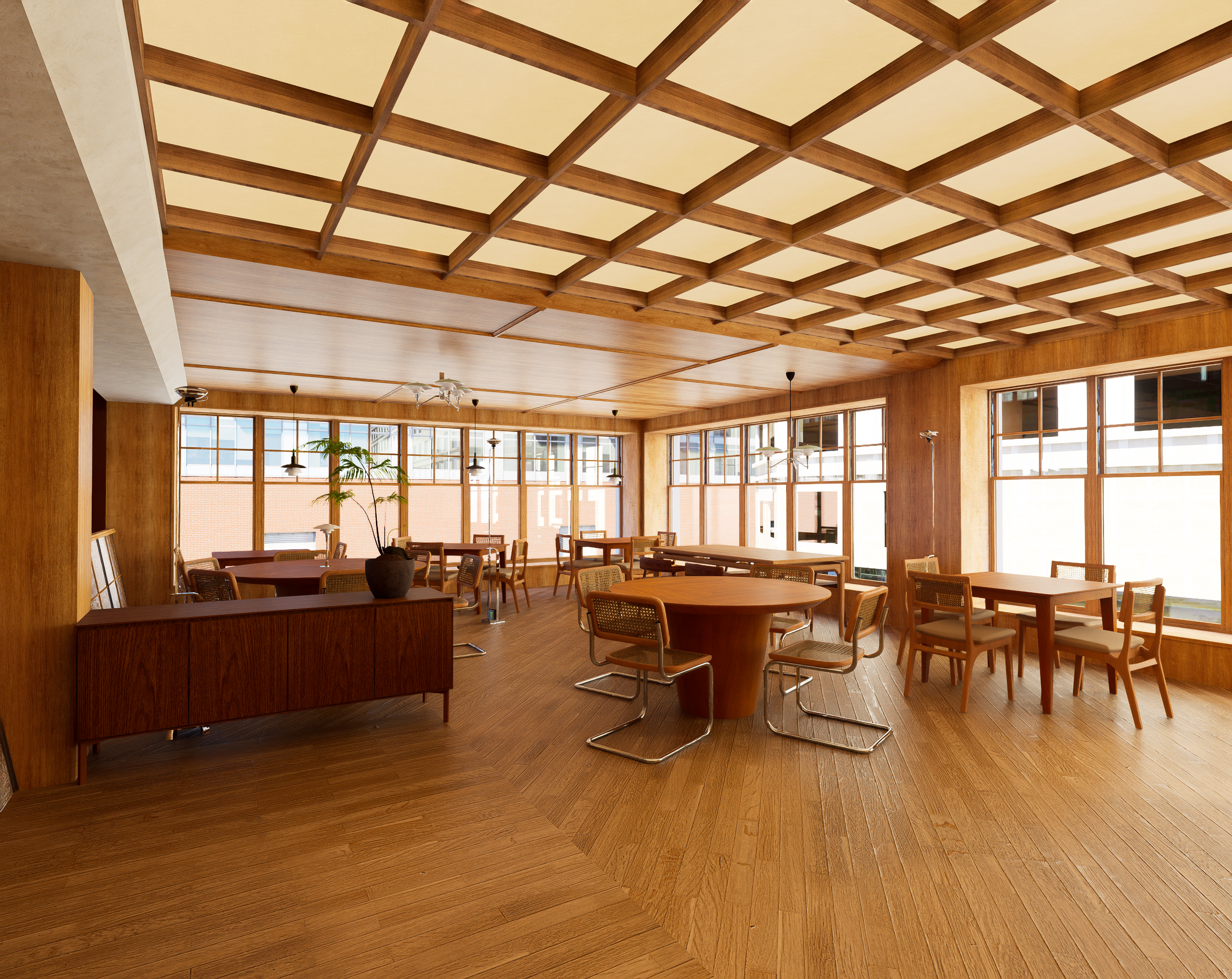 Restaurant dining space 1 (day)