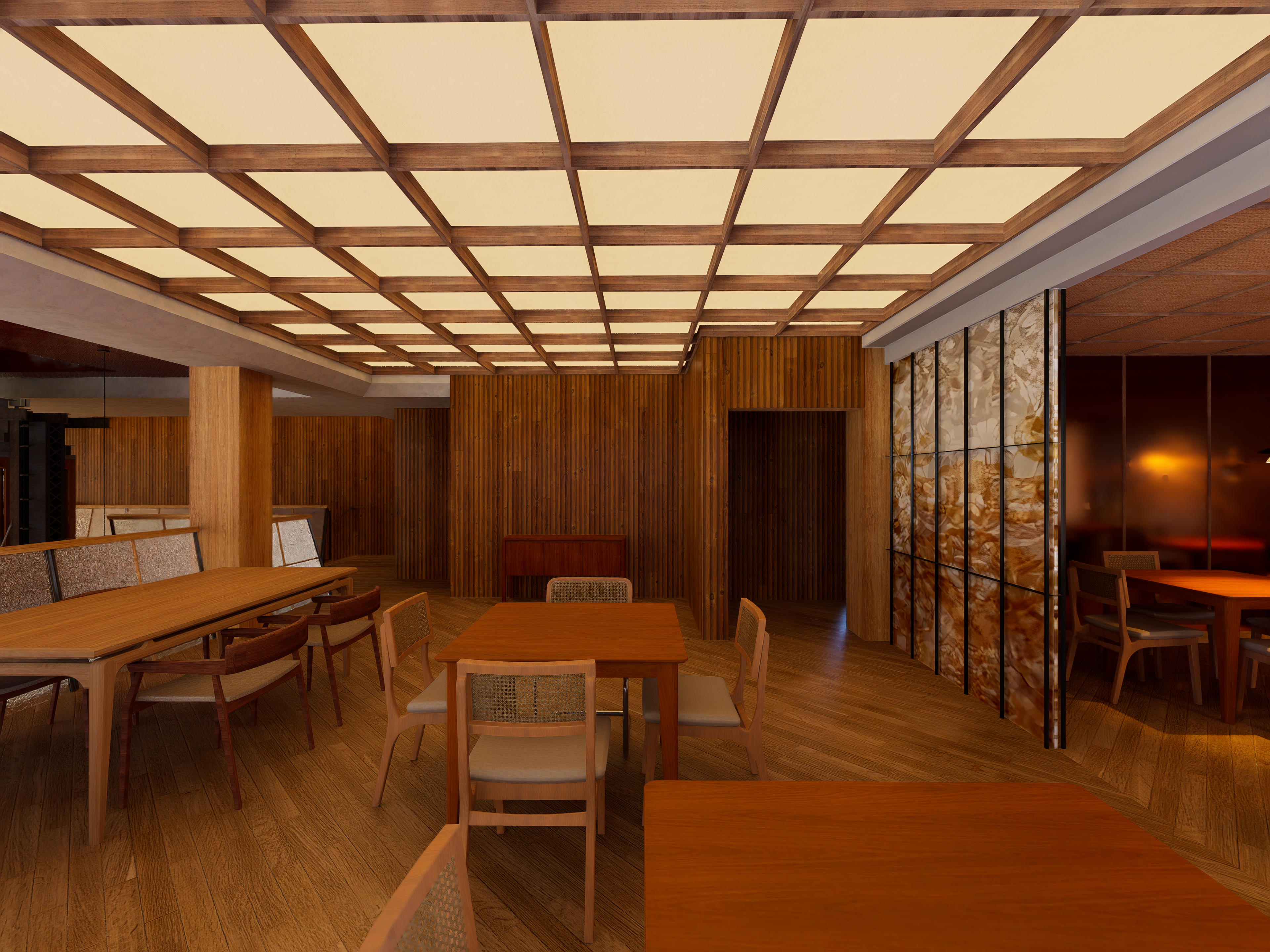 Restaurant dining space 2 (day)