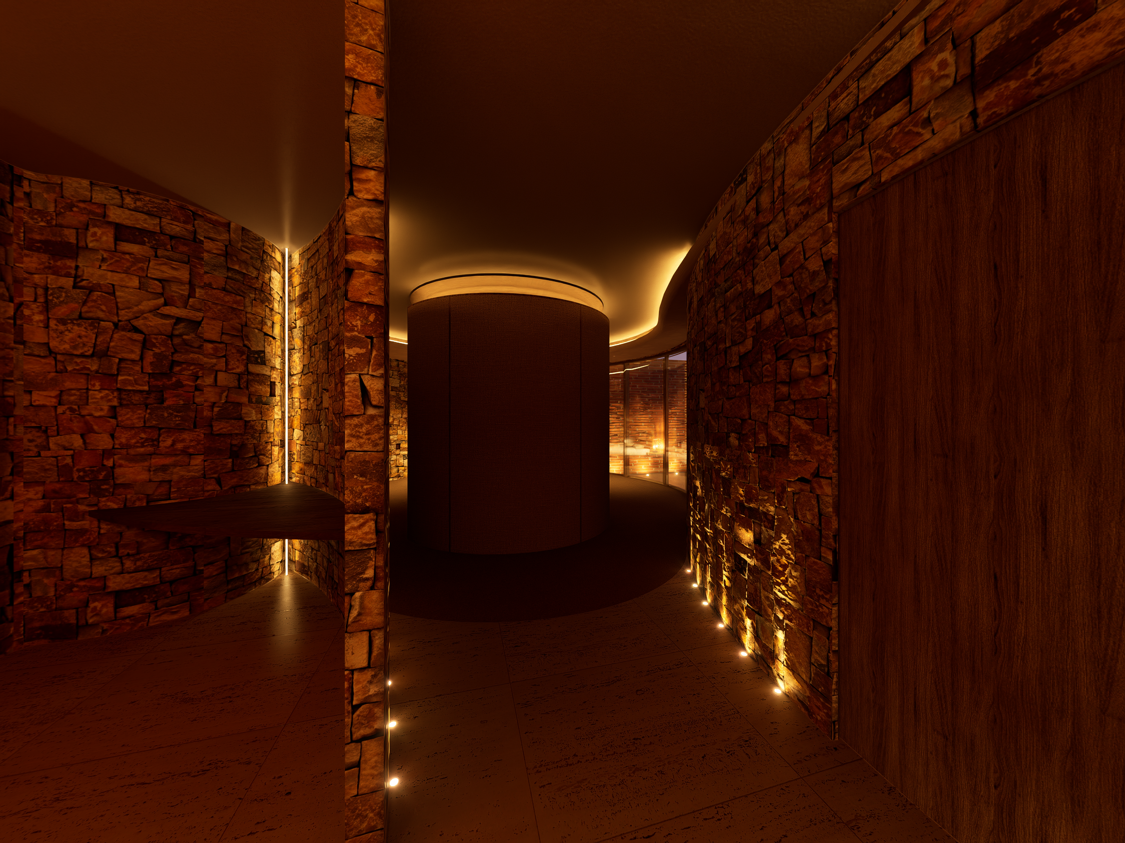 Bedroom hall (night)