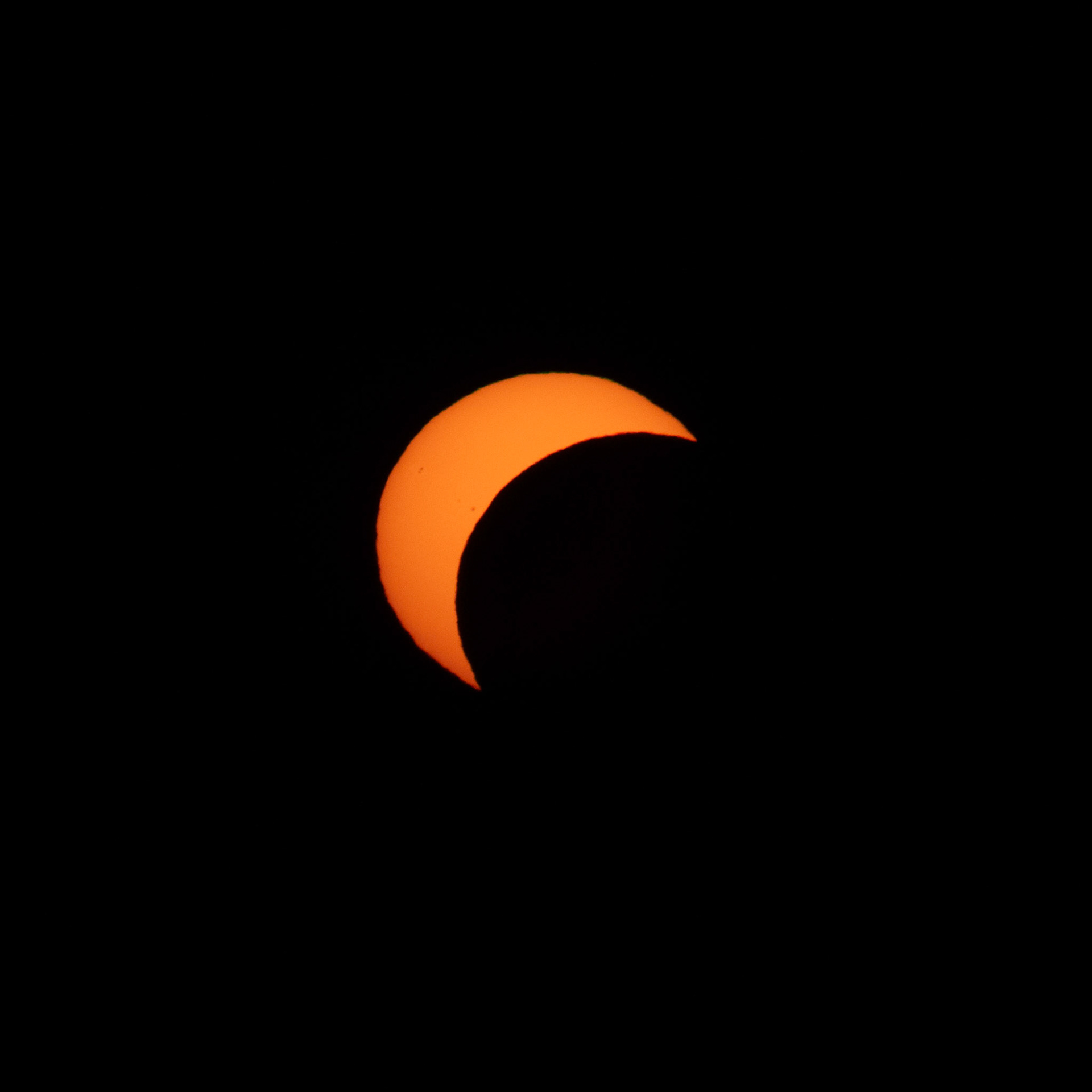 partial solar eclipse / August 2026