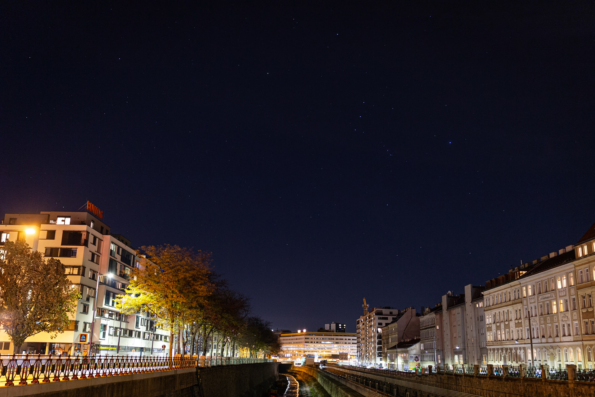 "orion over vienna" - vienna / november 2021