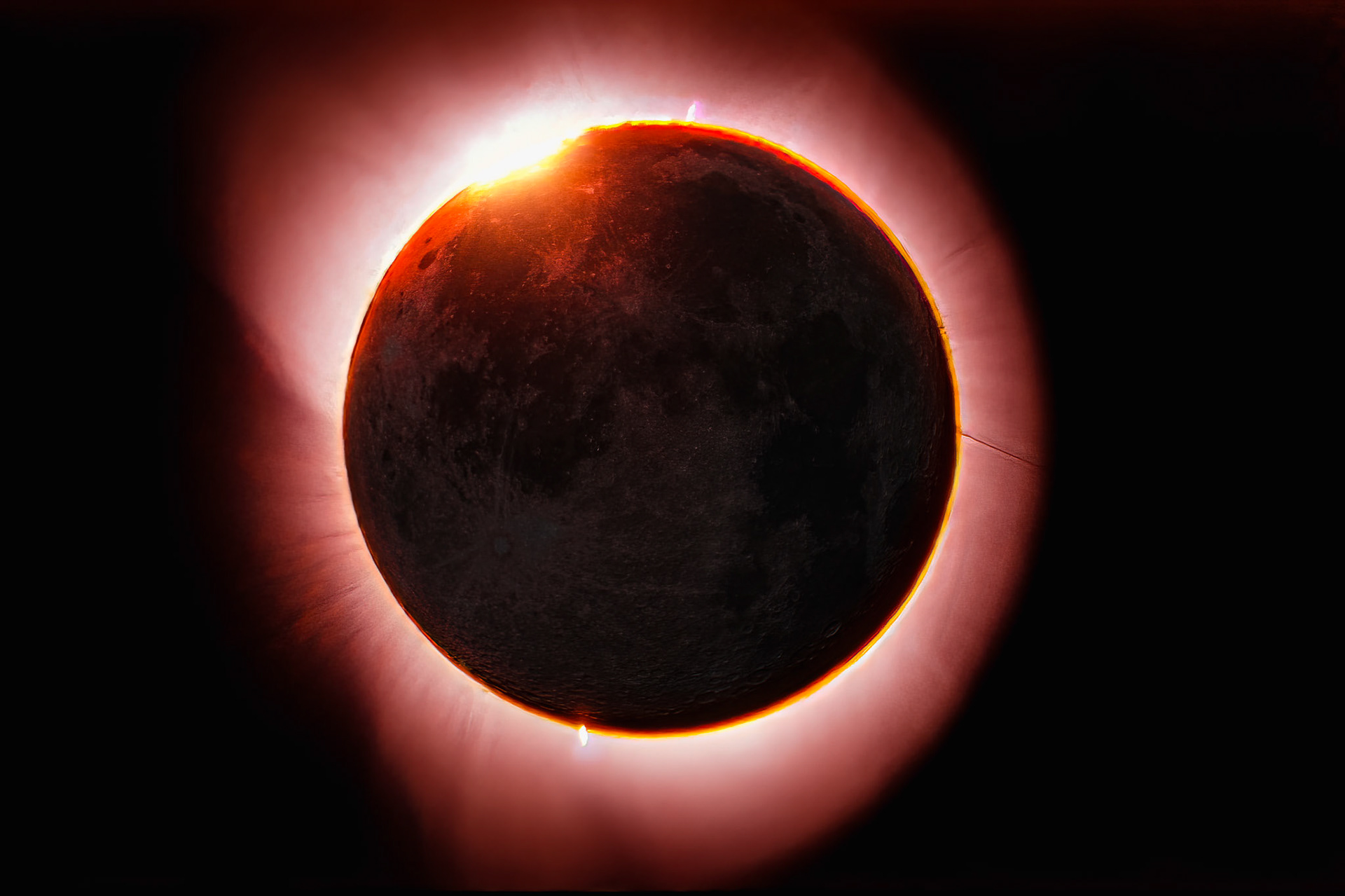"Generational Project" - Solar Eclipse Composite / February 2021 + February 1961