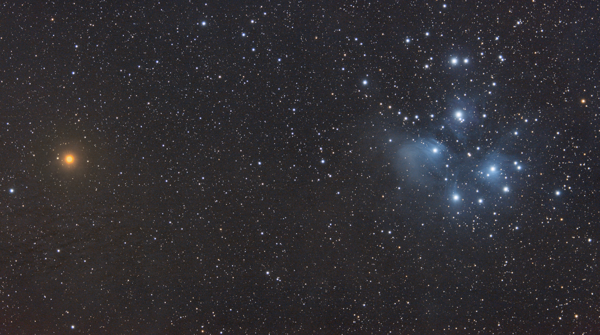 mars plejades conjunction / March 2021