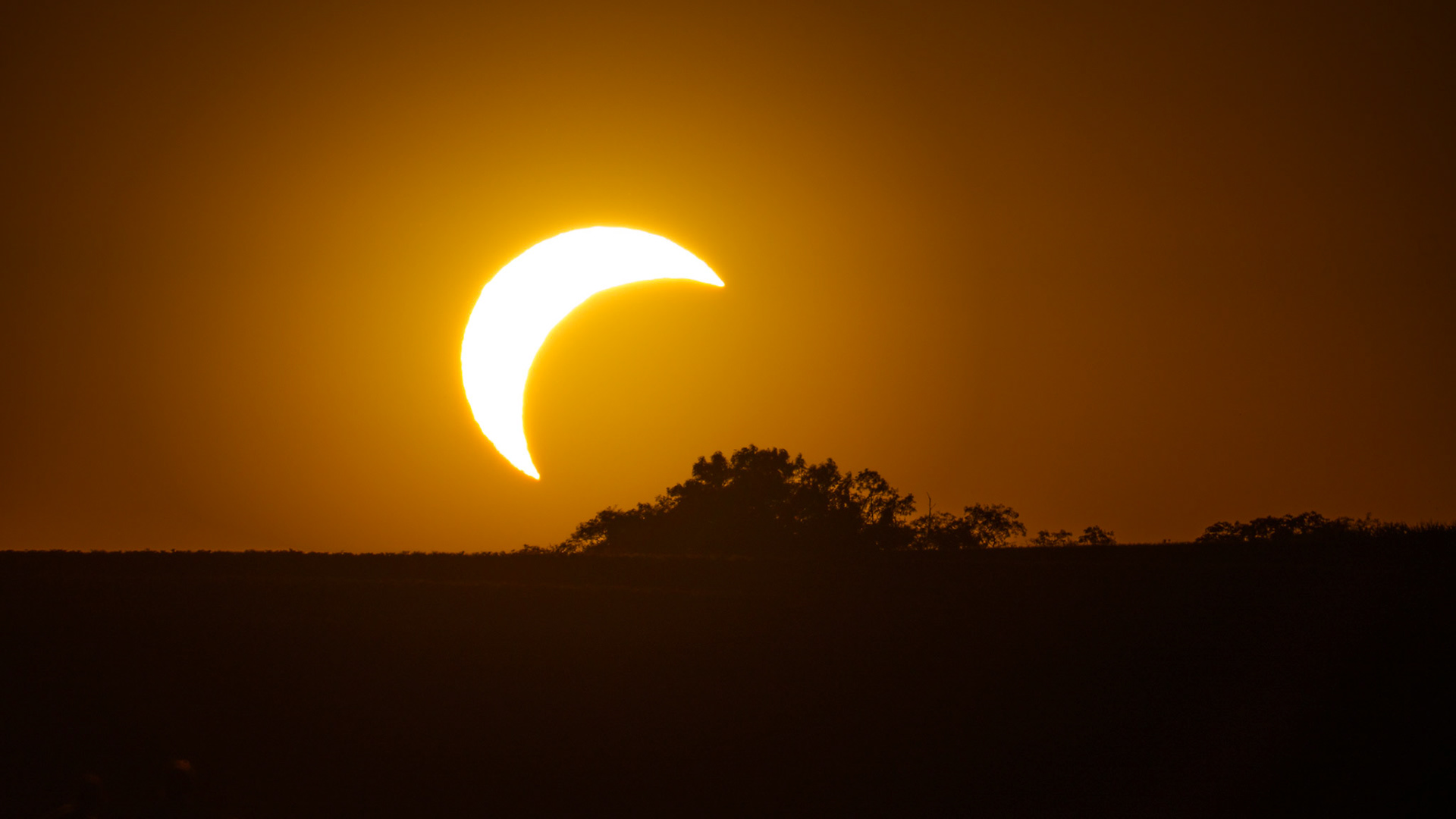 partial solar eclipse / August 2026