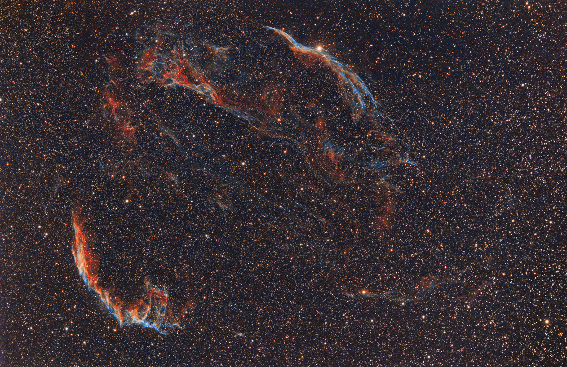 "storm bird" - cirrus nebula / July 2023