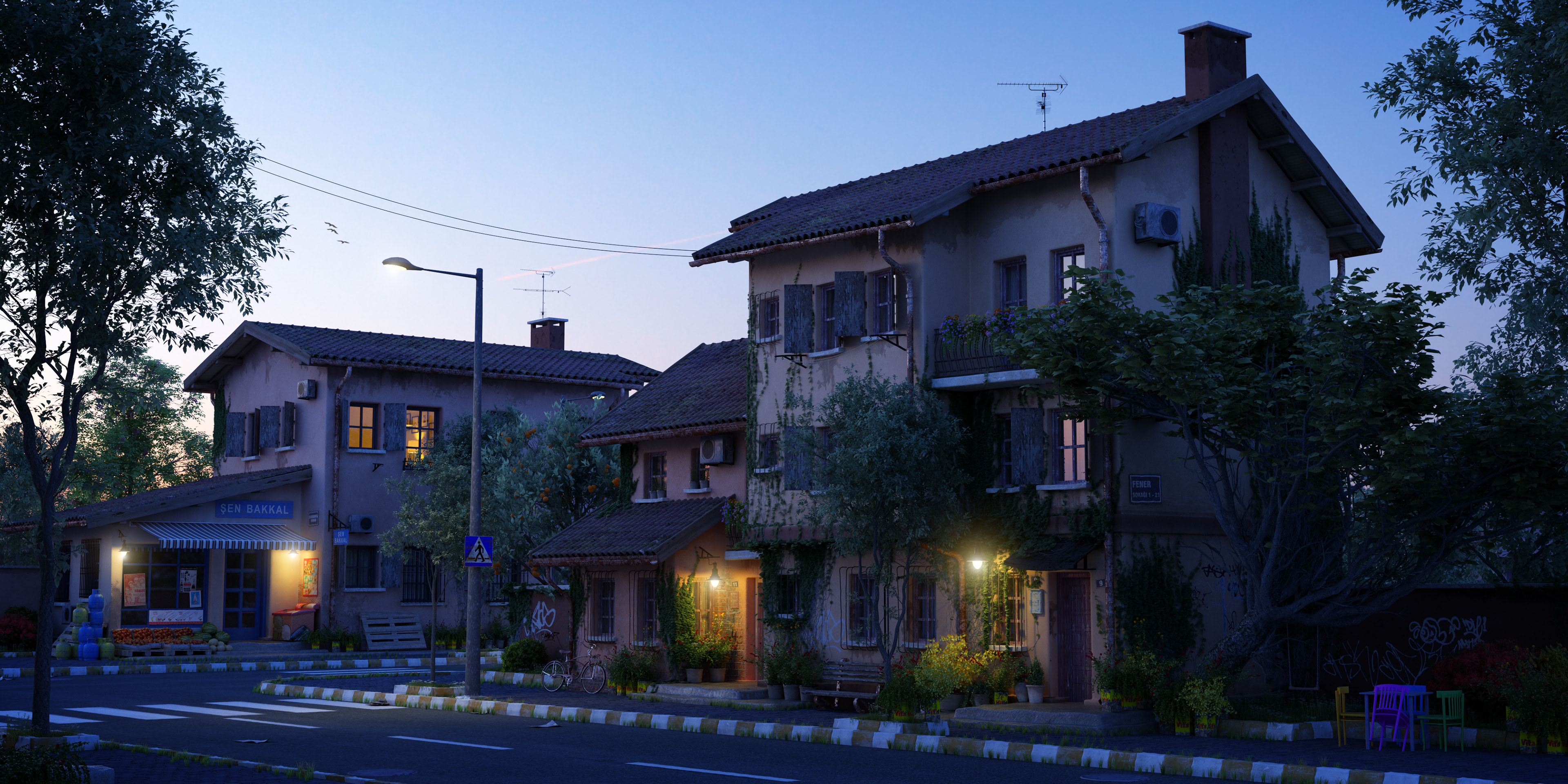 Blue hour