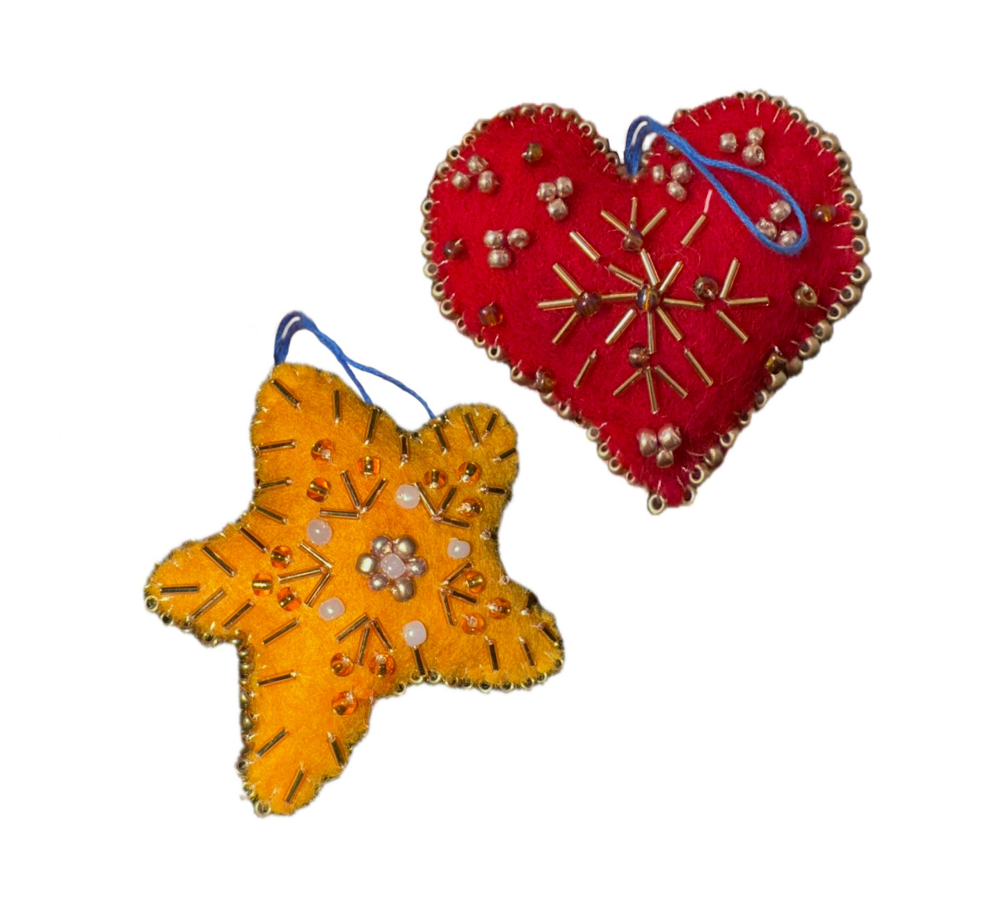Felt ornaments