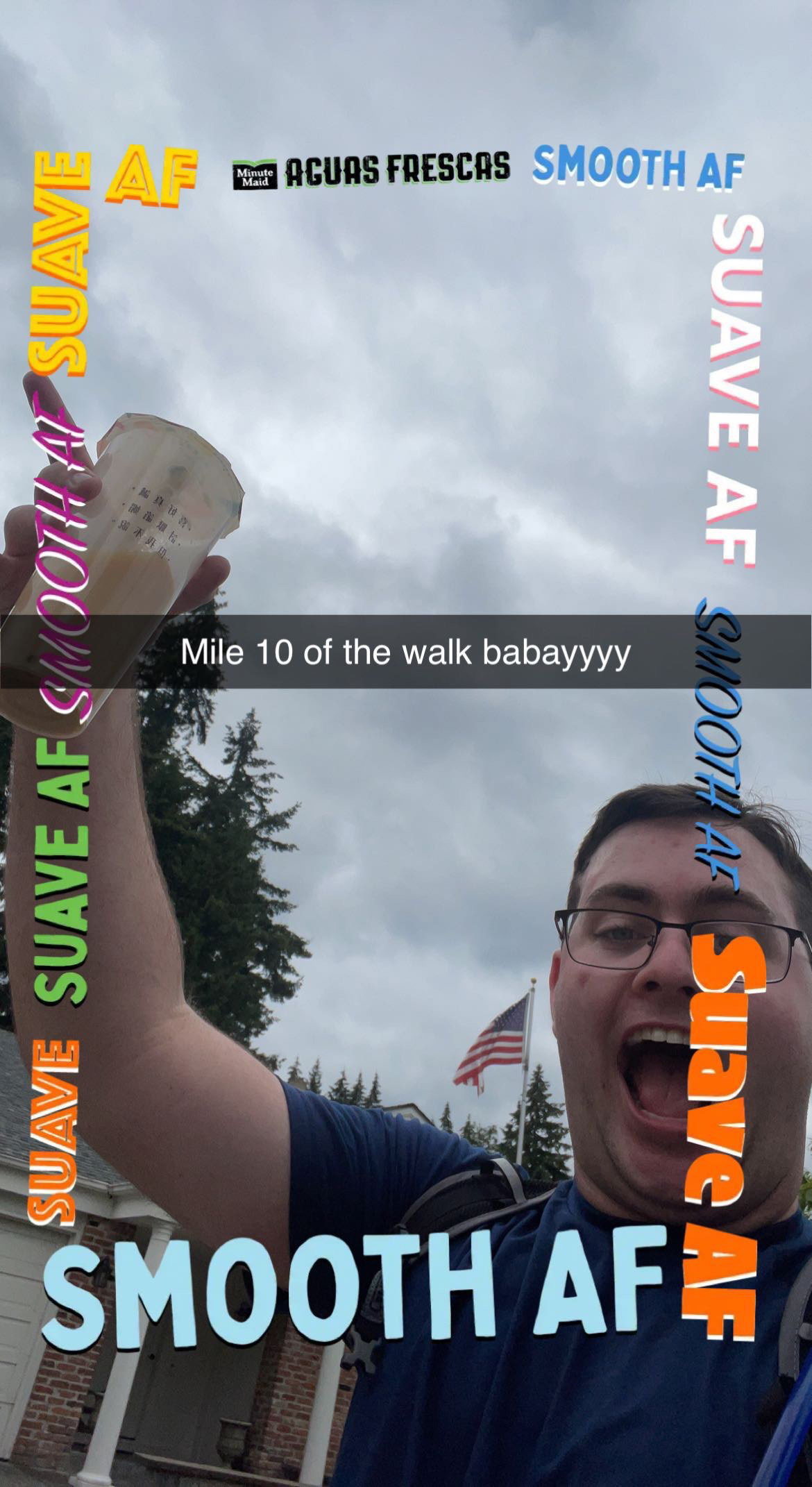 A recent 10 mile long summer walk