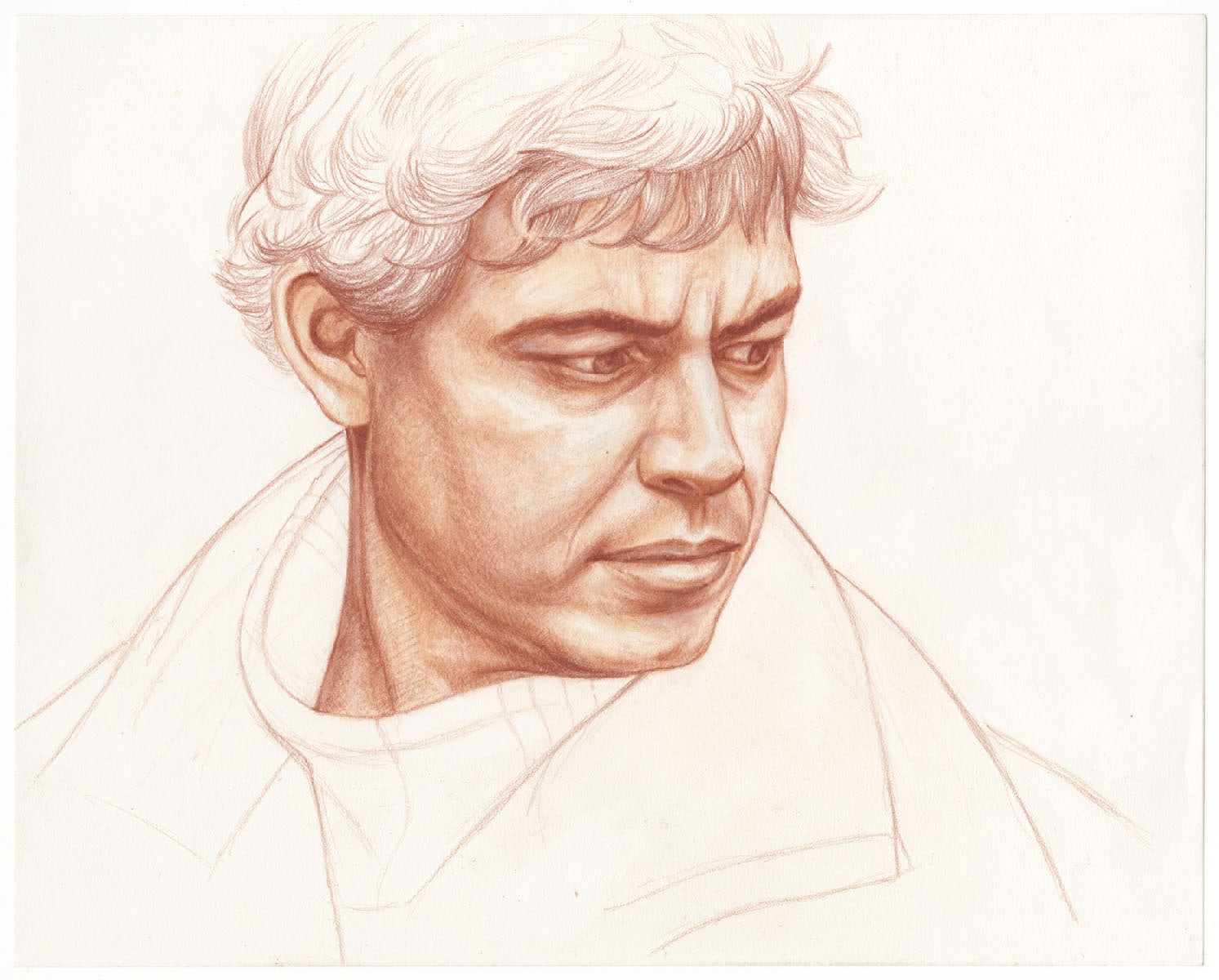 Biondo, Pencil on Paper 11” x 14”