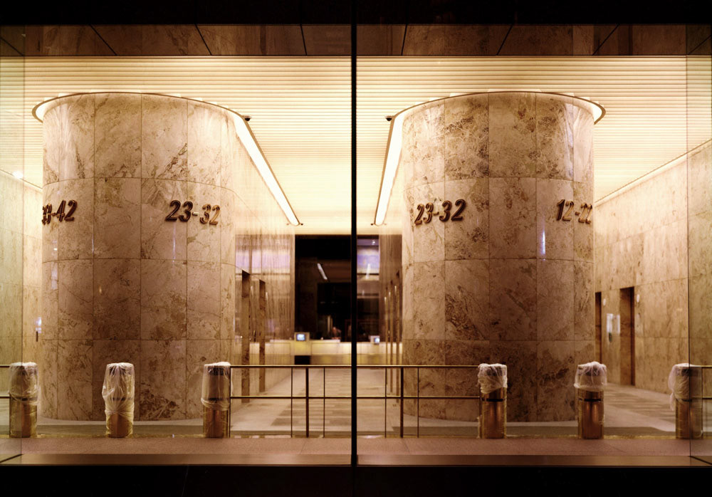 Juliane Backmann, Wells Fargo Lobby, C-Print, 33" x 48"