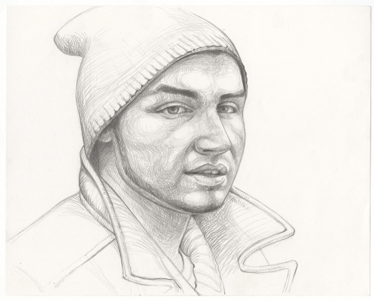 Ragazzo #1, Pencil on Paper 11” x 14”