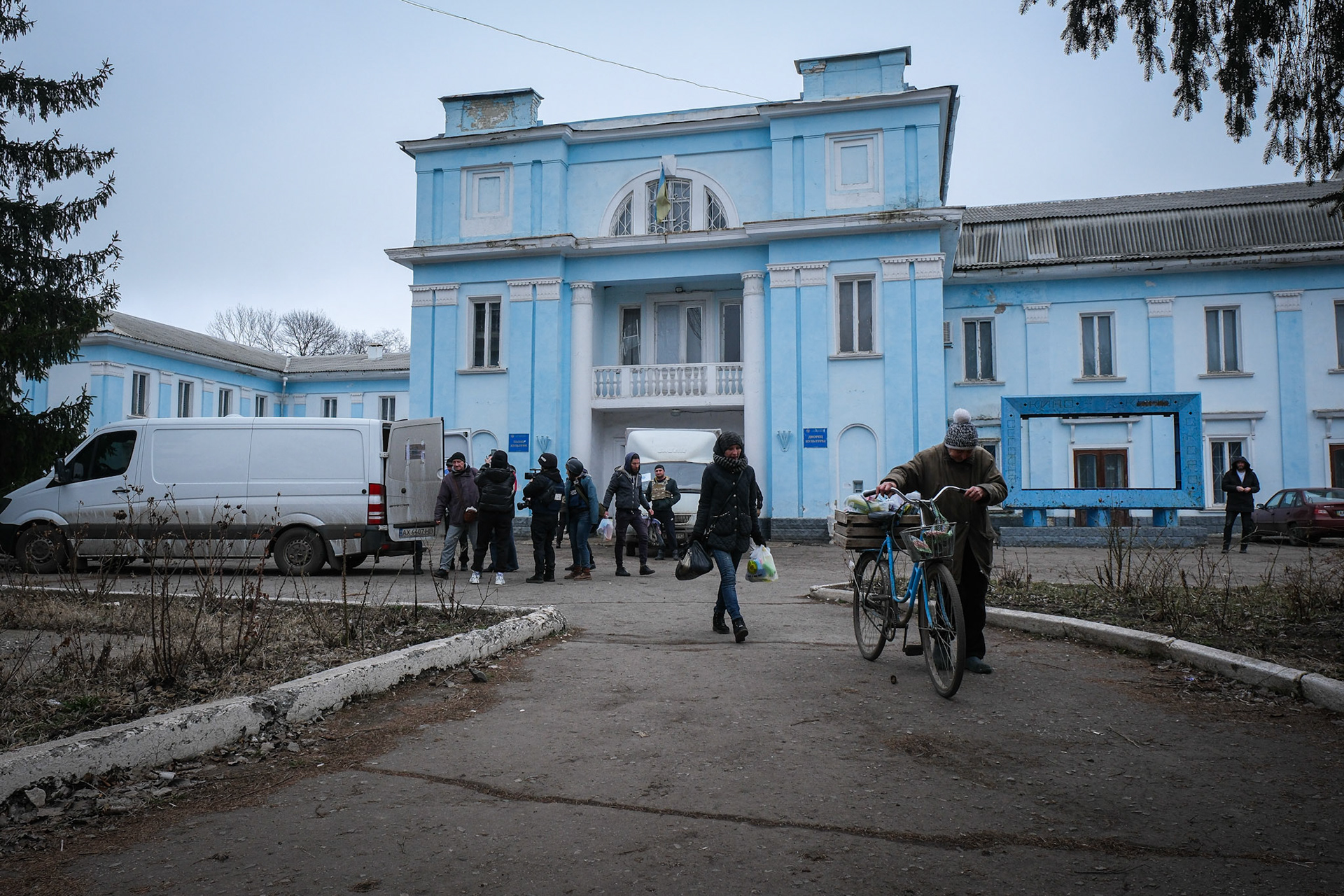 Ukraine, Tchassiv Yar, 2023-03-19. At few kilometers from the front line in Bakhmut, ukrainian army prepare for counter offensive against Russia. Photograph by Fred MARIE / Collectif DR. Ukraine, Tchassiv Yar, 2023-03-19. A quelques kilometres du front de Bakhmout, l armee ukrainienne se prepare a une contre offensive contre l armee russe. Photographie de Fred MARIE / Collectif DR.