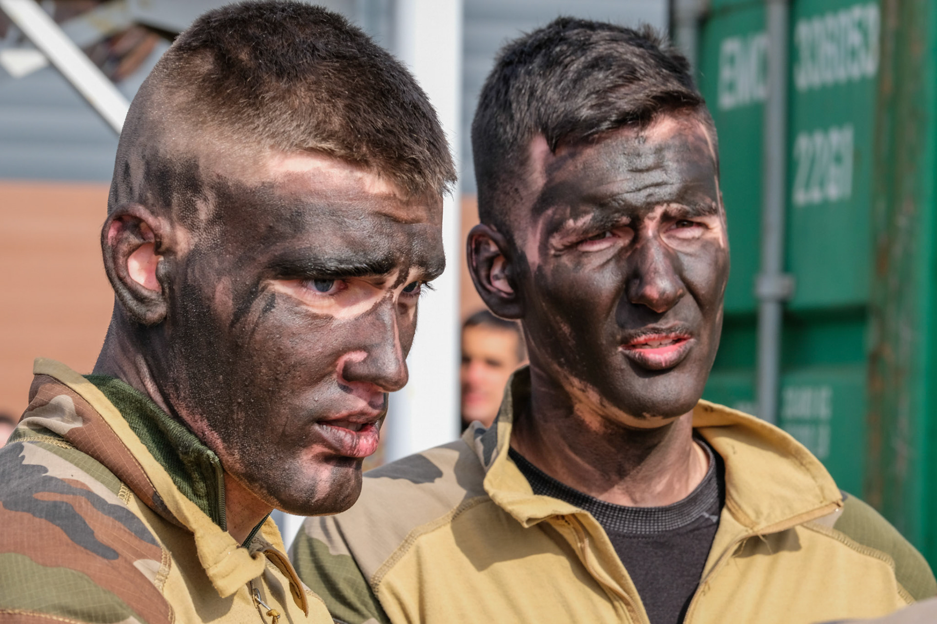 France, Toulouse, 2018-02-07. French paratroopers train in south of France before going to war in Africa, for Barkhane military operation against terrorism. Photograph by Fred MARIE/ France, Toulouse, 2018-02-07. Les paras francais de la 11e BP s entrainent avant de partir en guerre en Afrique pour l operation Barkhane. Photographie de Fred MARIE / Collectif DR.