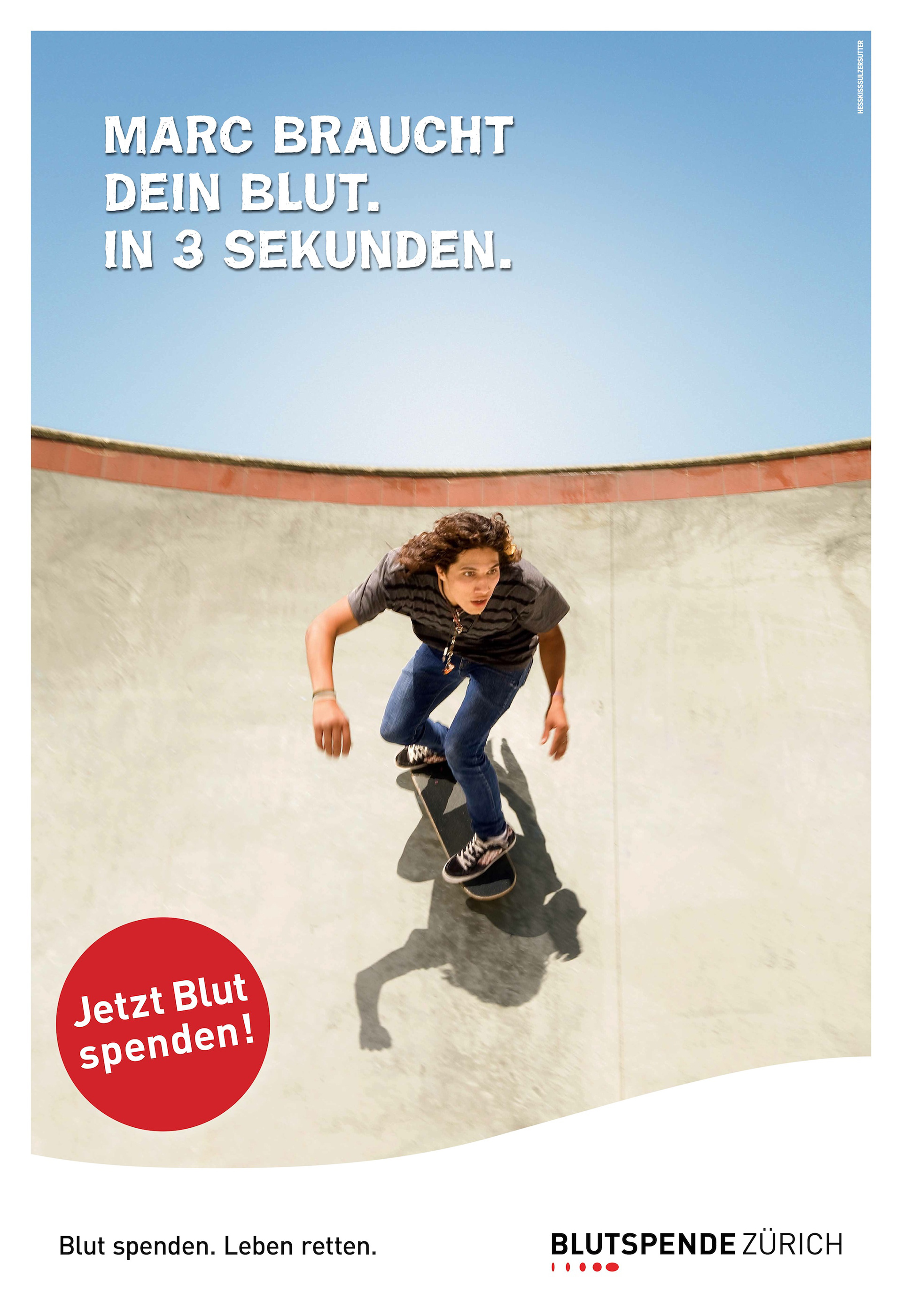 Texter Konzepter für Blutspende Zürich