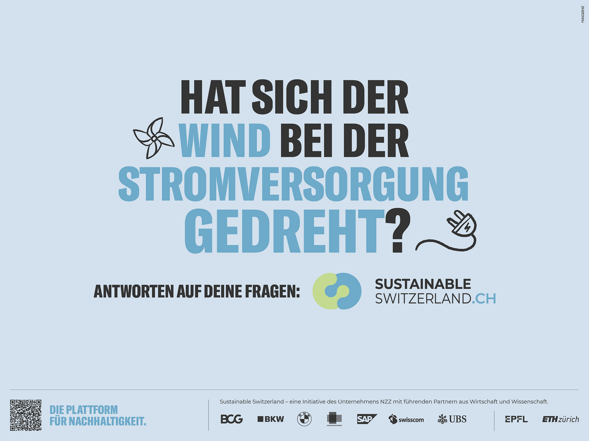Texter für NZZ-Kampagne Sujet 1