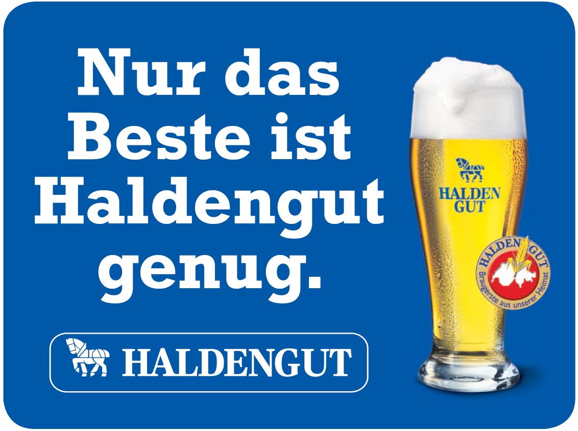 Texter Konzepter für Haldengut Bier