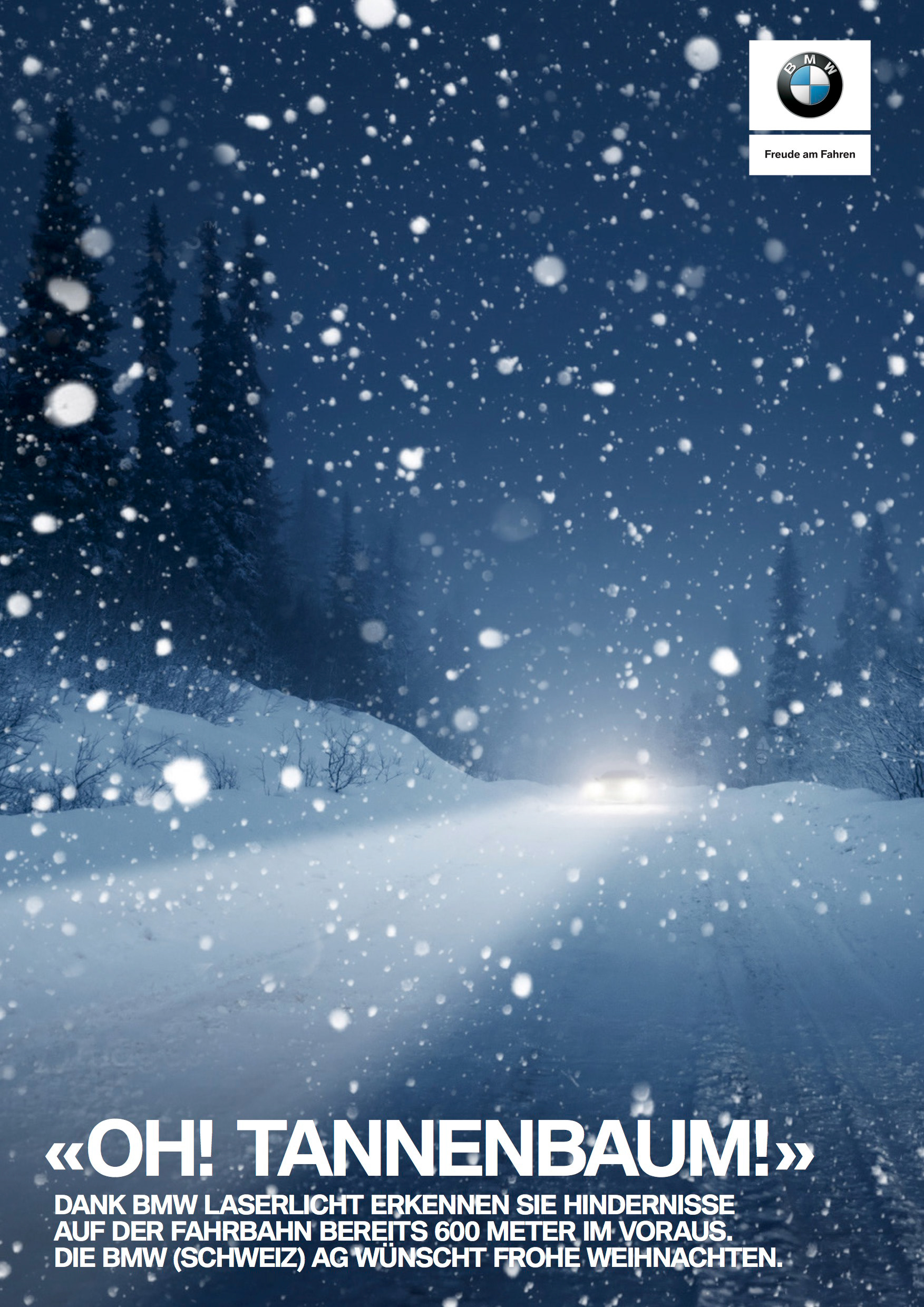 BMW Inserat von Texter Dieter Boller