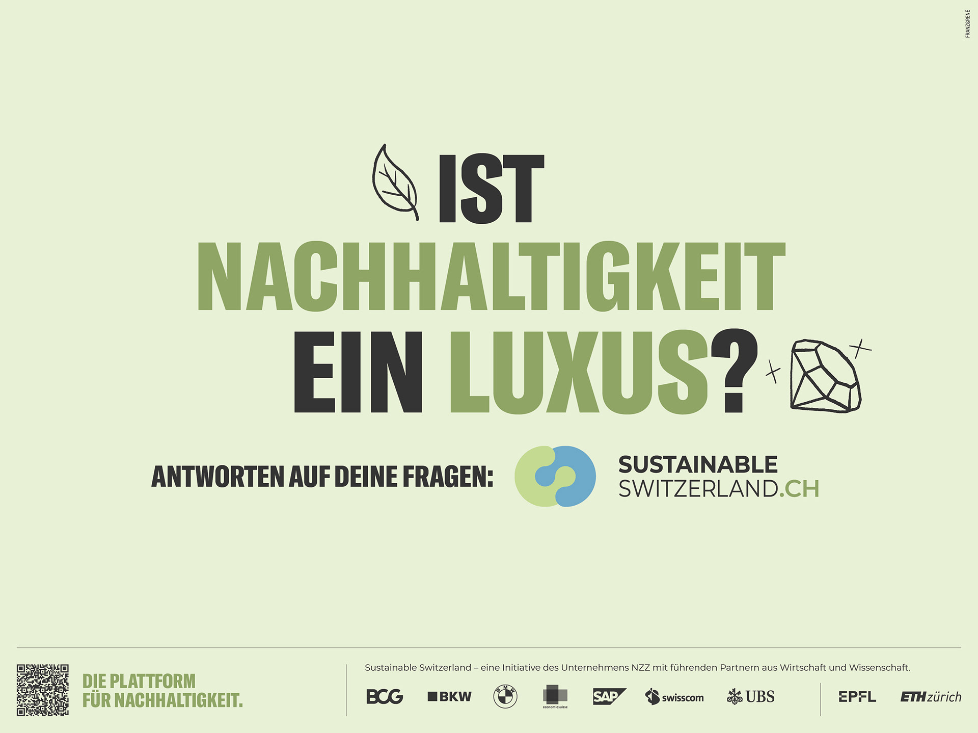 Kampagne NZZ Dieter Boller