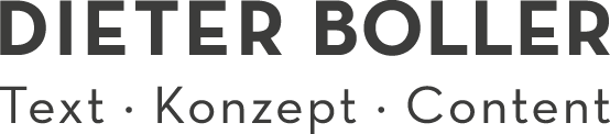 Dieter Boller – Text Konzept Content