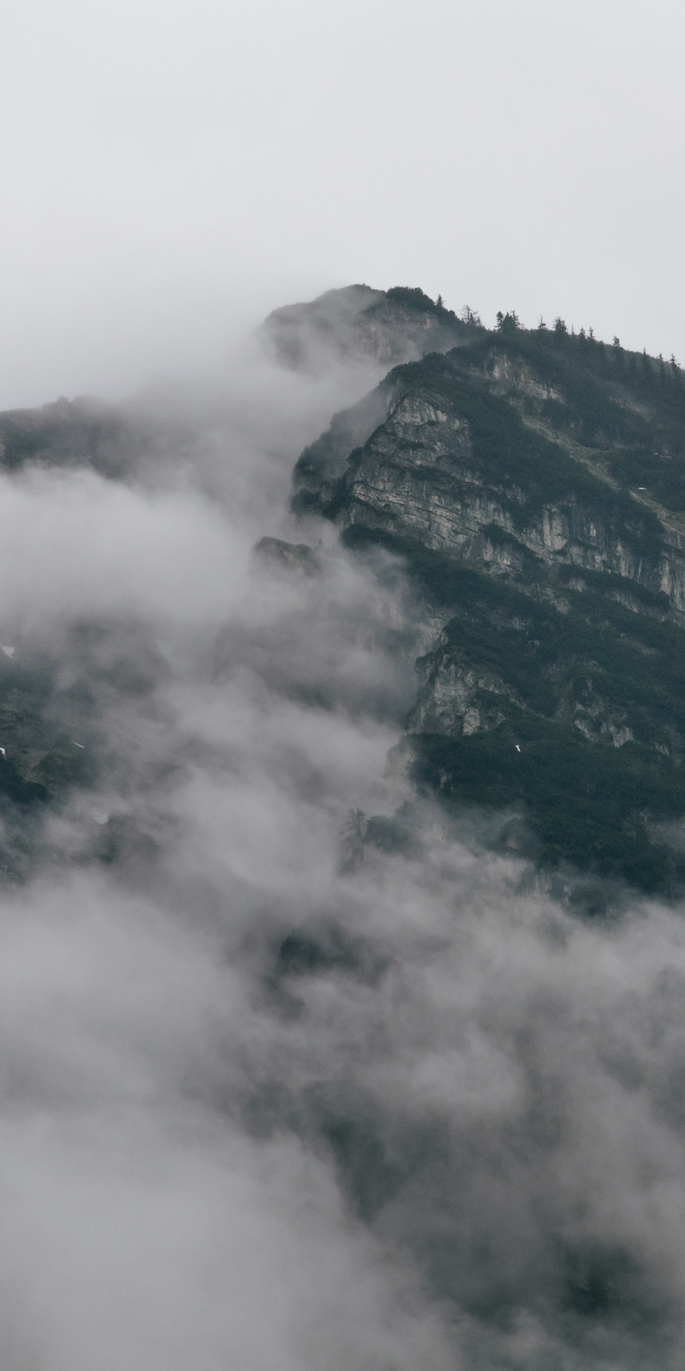Aussicht 01, Weißbachschlucht, Bayern, 2021