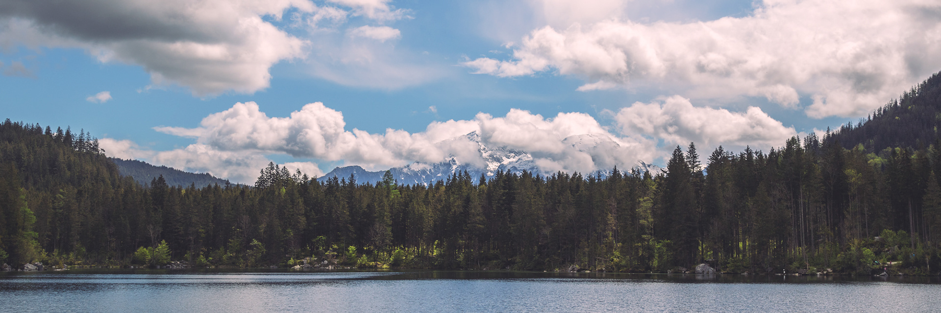 Hintersee Panorama, Bayern, 2021