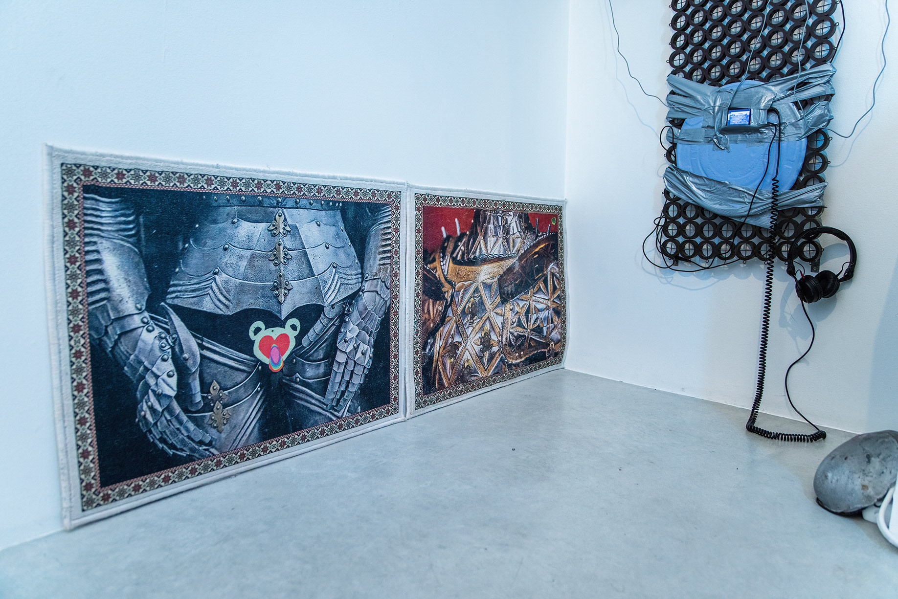 Frogo Knitix 1-2-3, 2022, Digital print on a carpet, 60 x 80 cm,