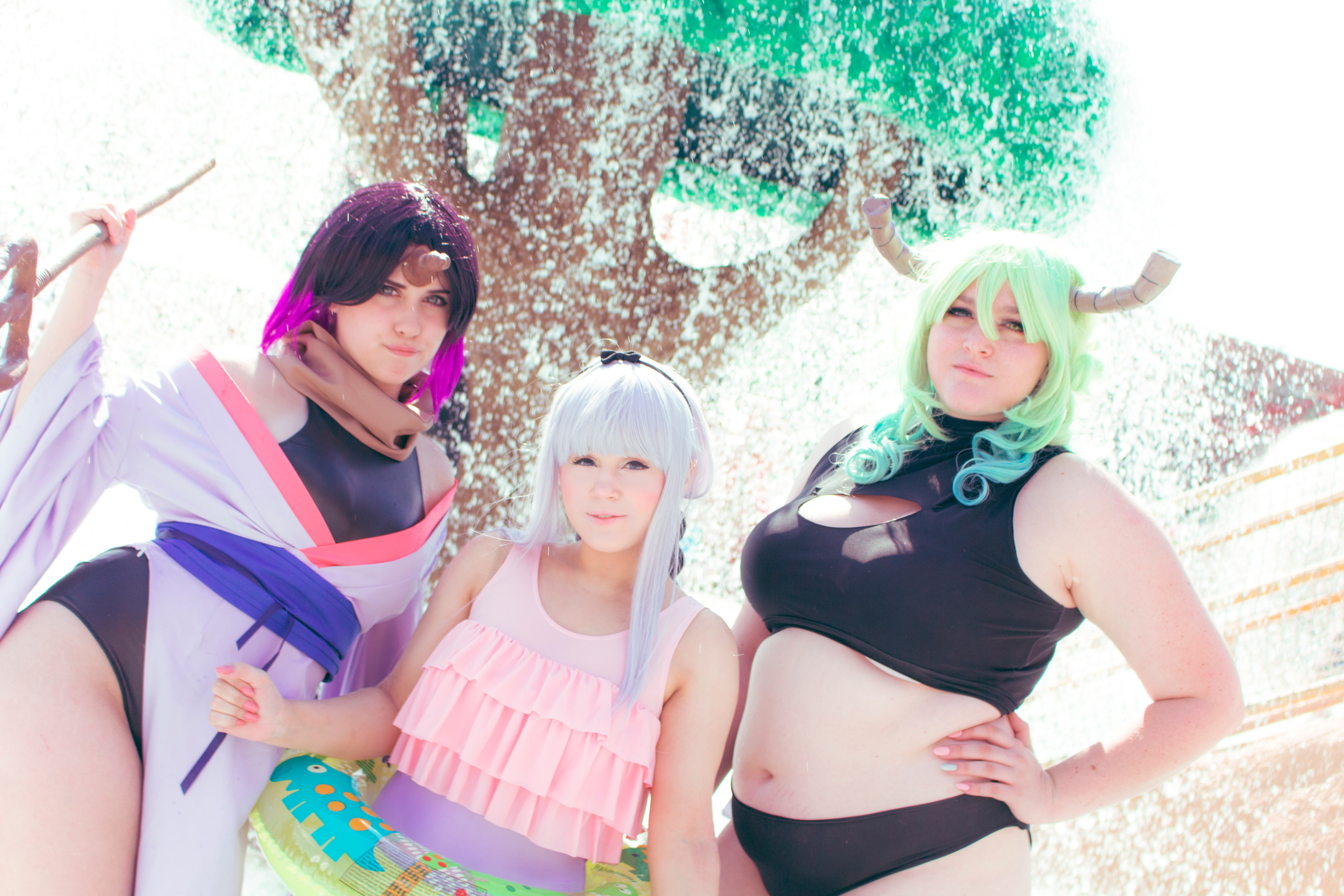 group (elma, kamui kanna, and lucoa)