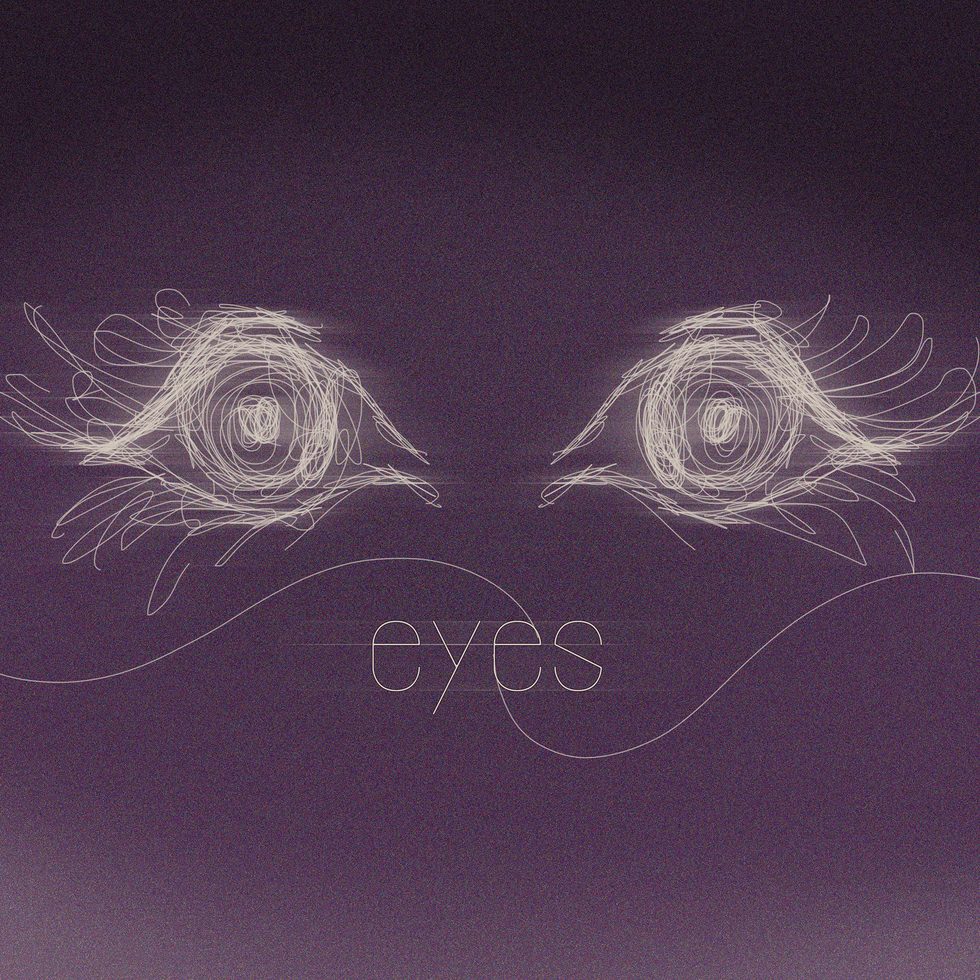 digital single cover for "eyes"