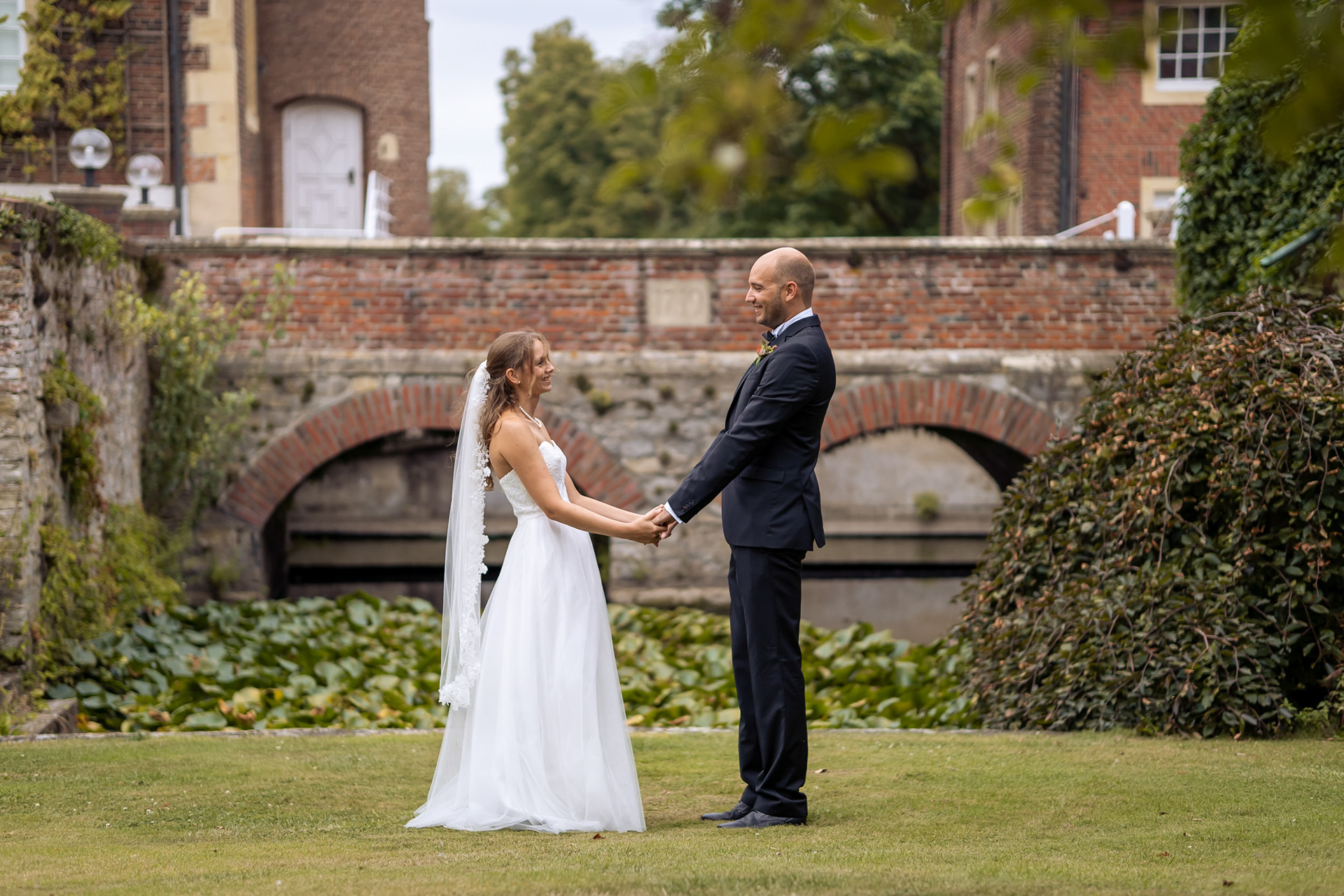 Als Hochzeitsfotografin am Hotel Schloss Wilkinghege Münster