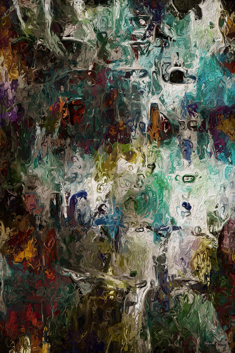 As Above So Below 14x21 in.