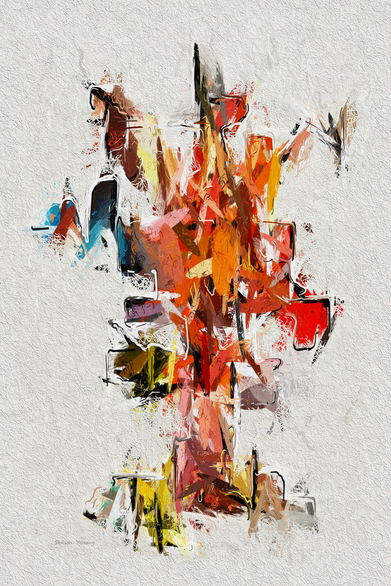 Spirit of the Red Horse 14x21 in.