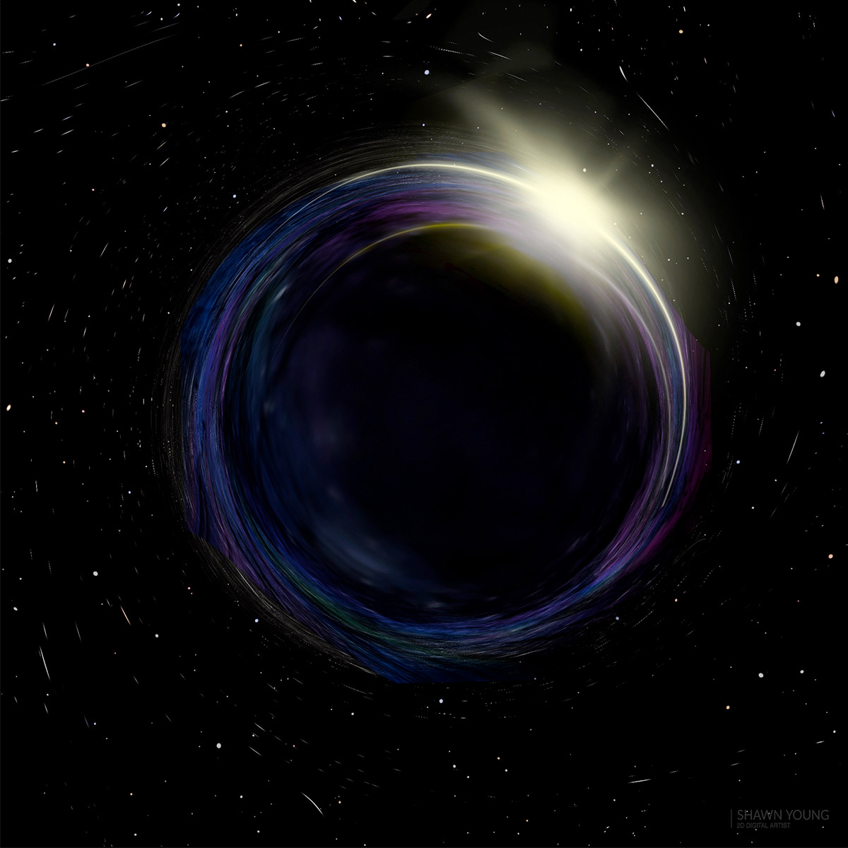 concept space art · drawn in Procreate