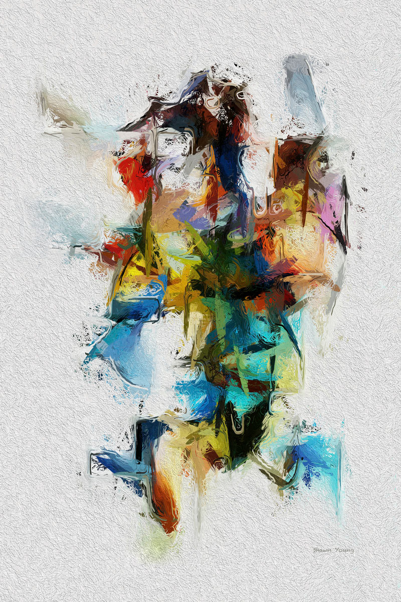 Turtle Dancer 14x21 in.