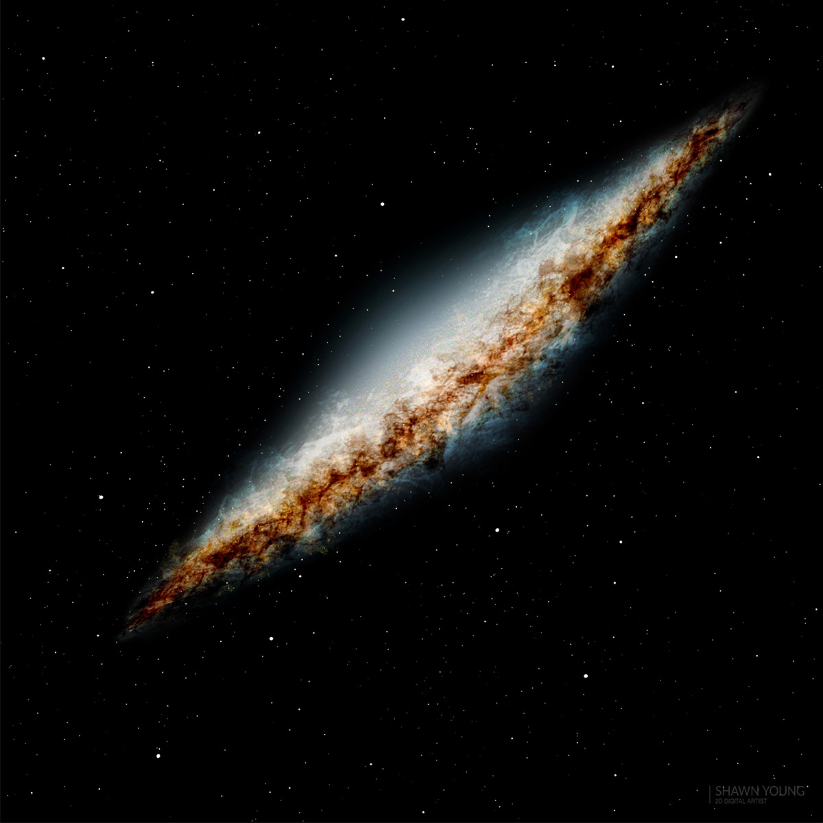 concept space art · drawn in Procreate
