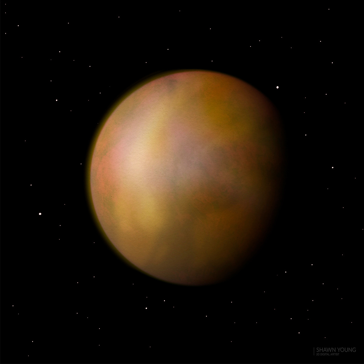 concept space art · drawn in Procreate