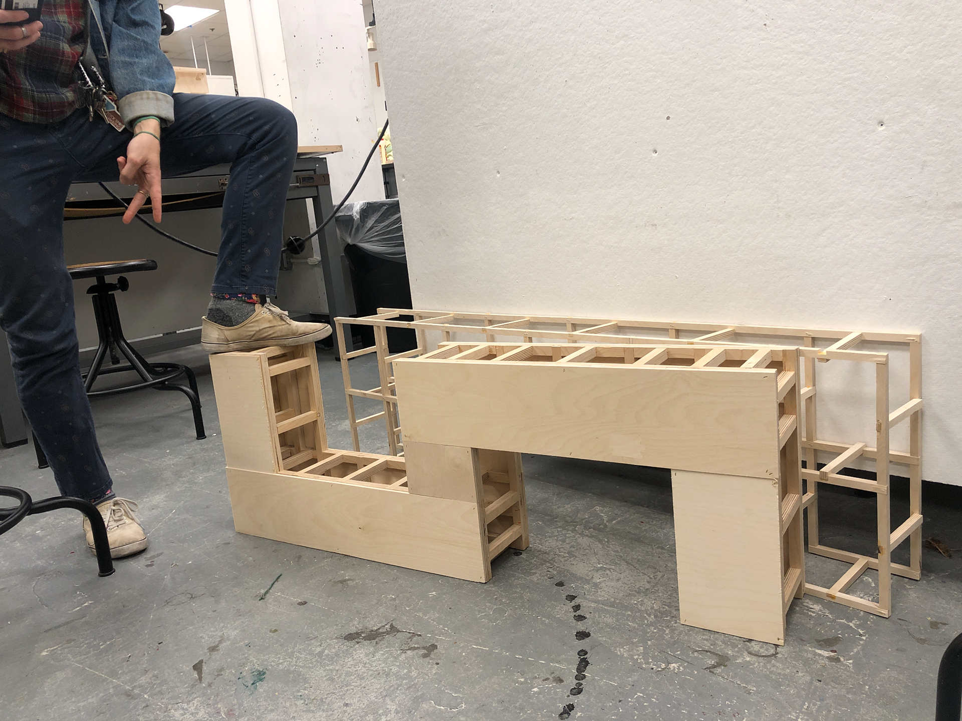 trialing frame construction