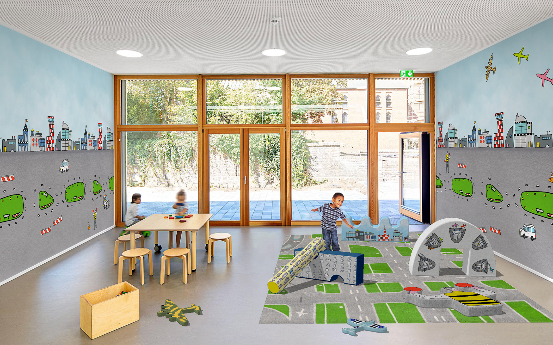 SketchUp Renders Edited on Adobe Photoshop