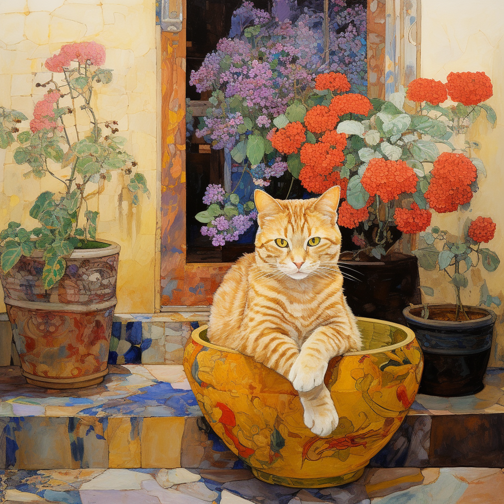 The Potted Guardian