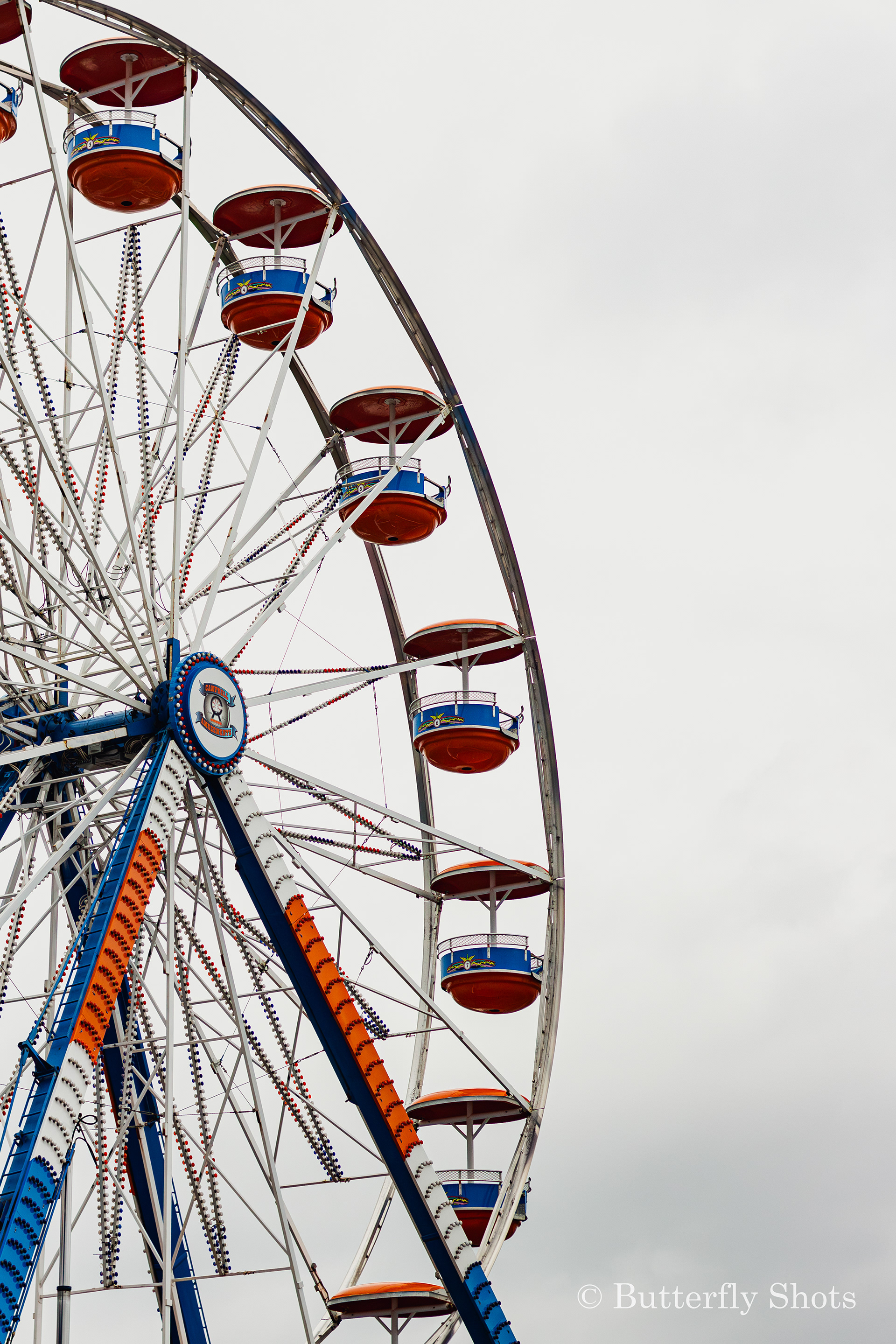 Street photography of amusement park in Campbellton New-Brunswick