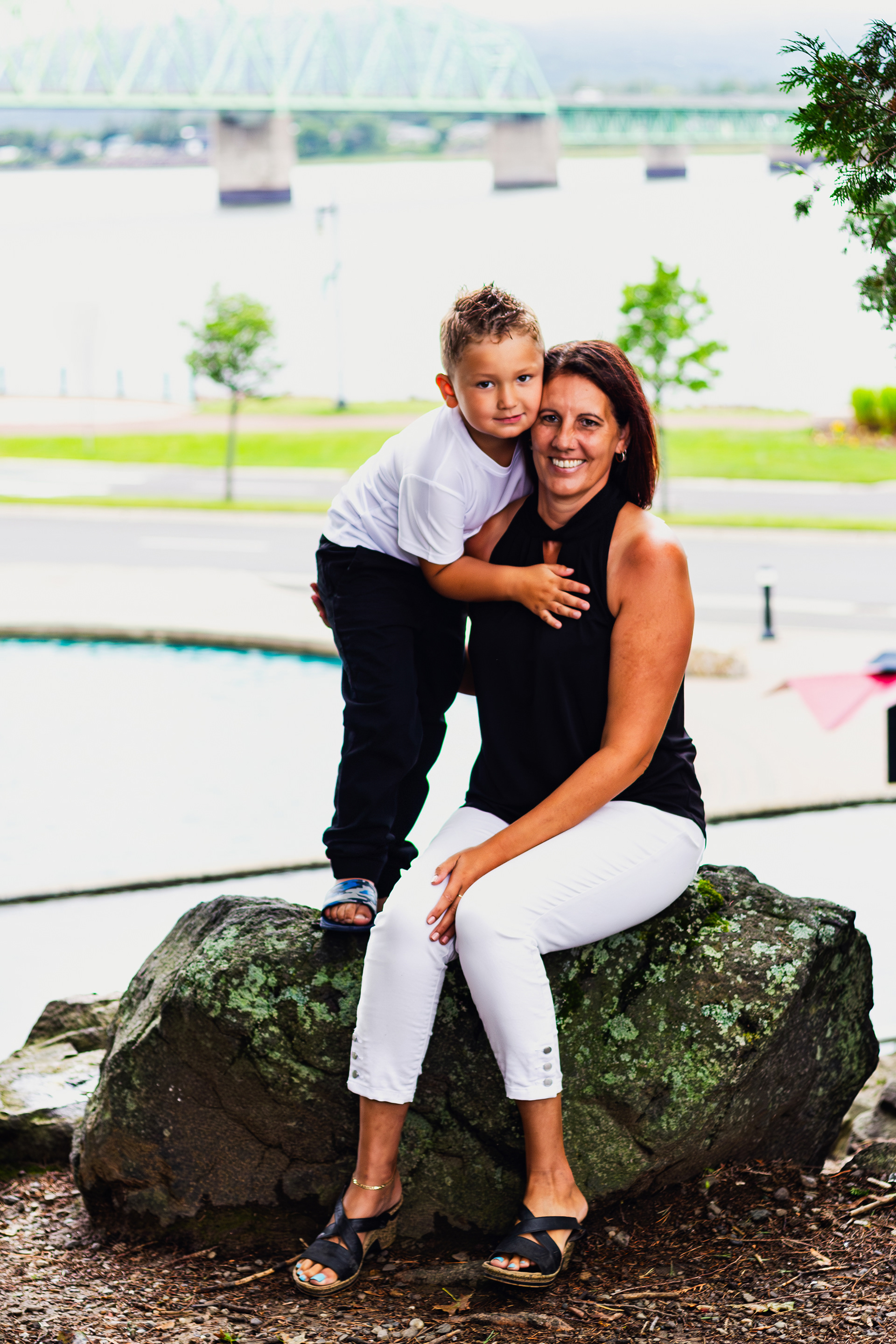 Family photography of a mom and her son