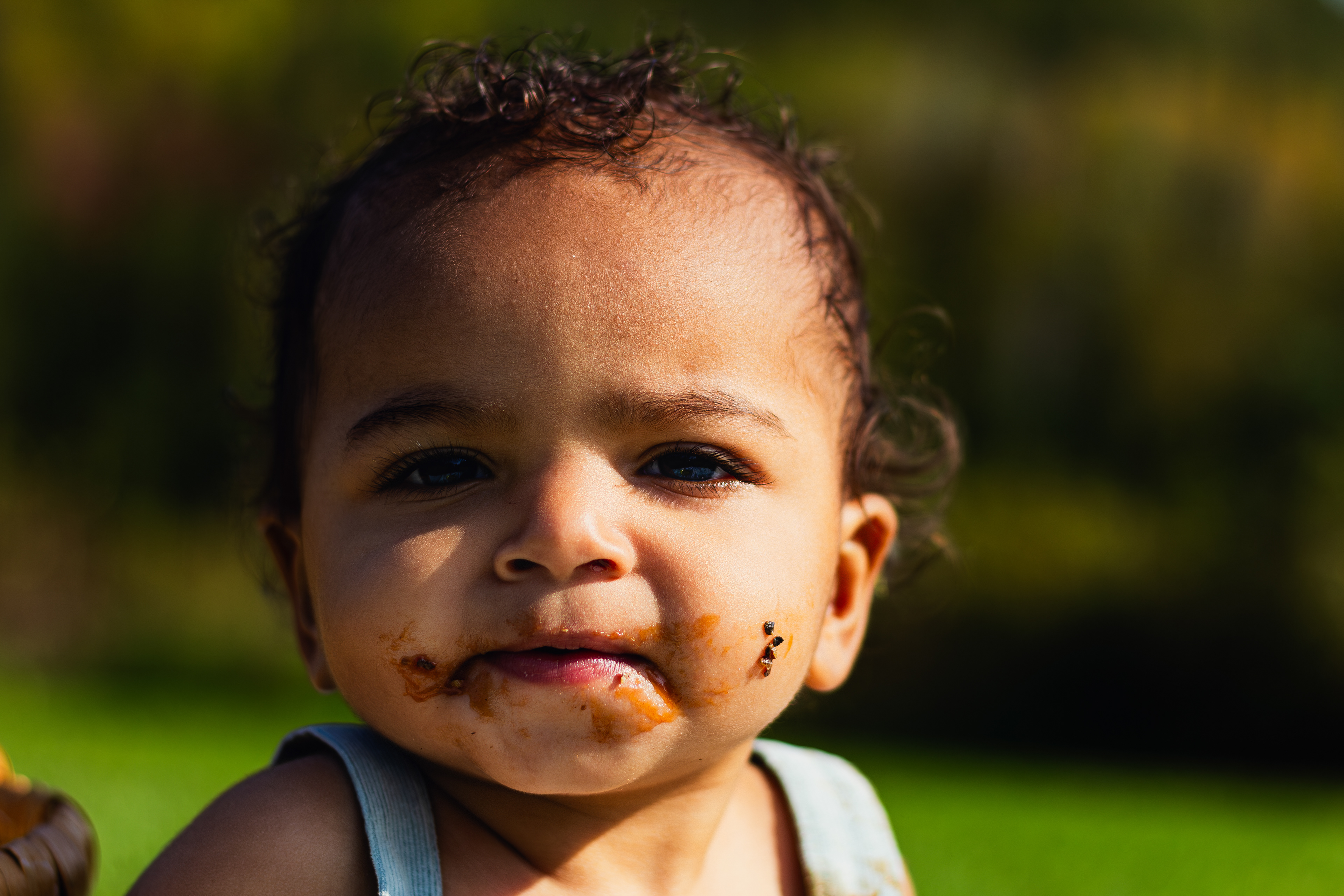 Child photography first birthday