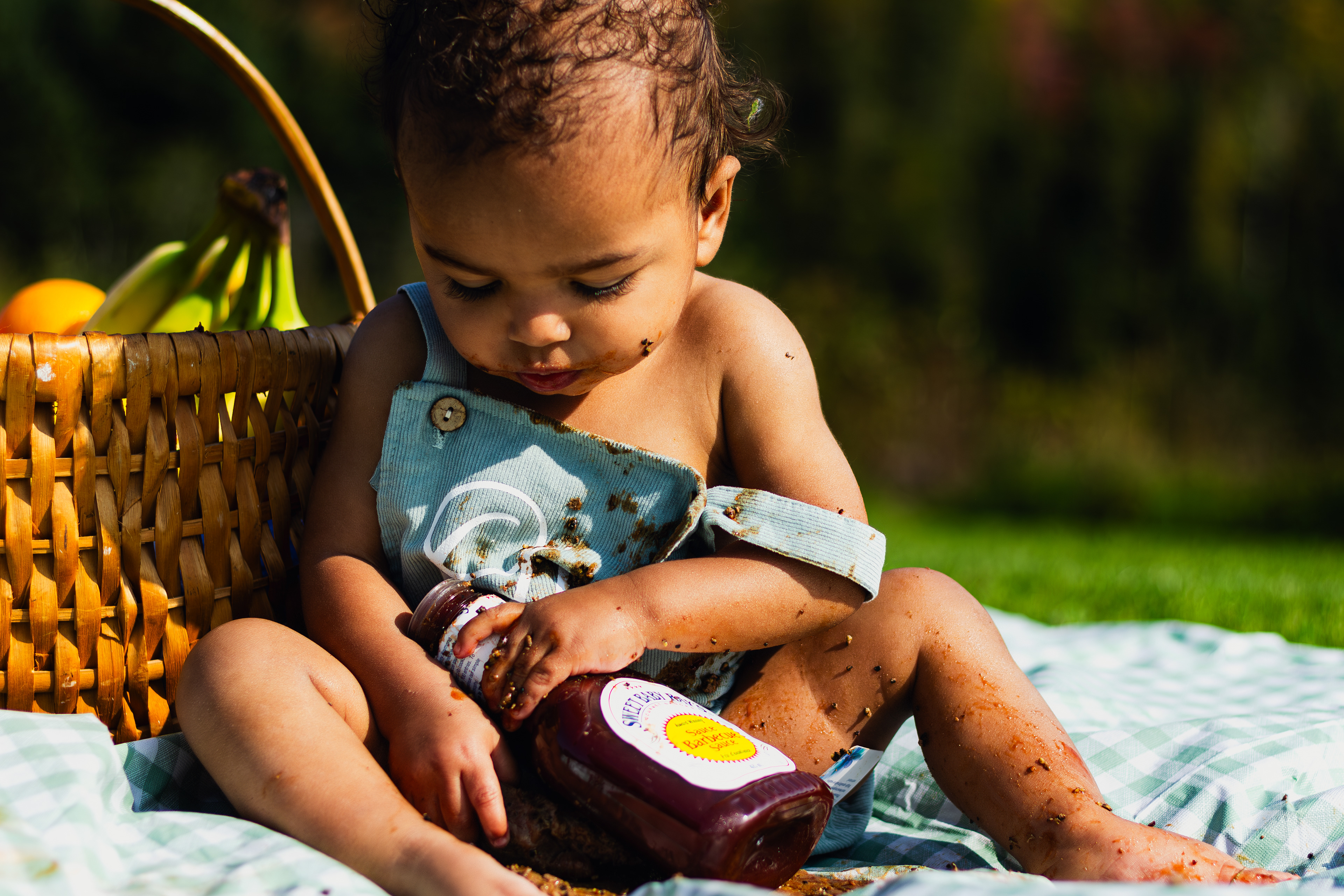 Child photography first birthday