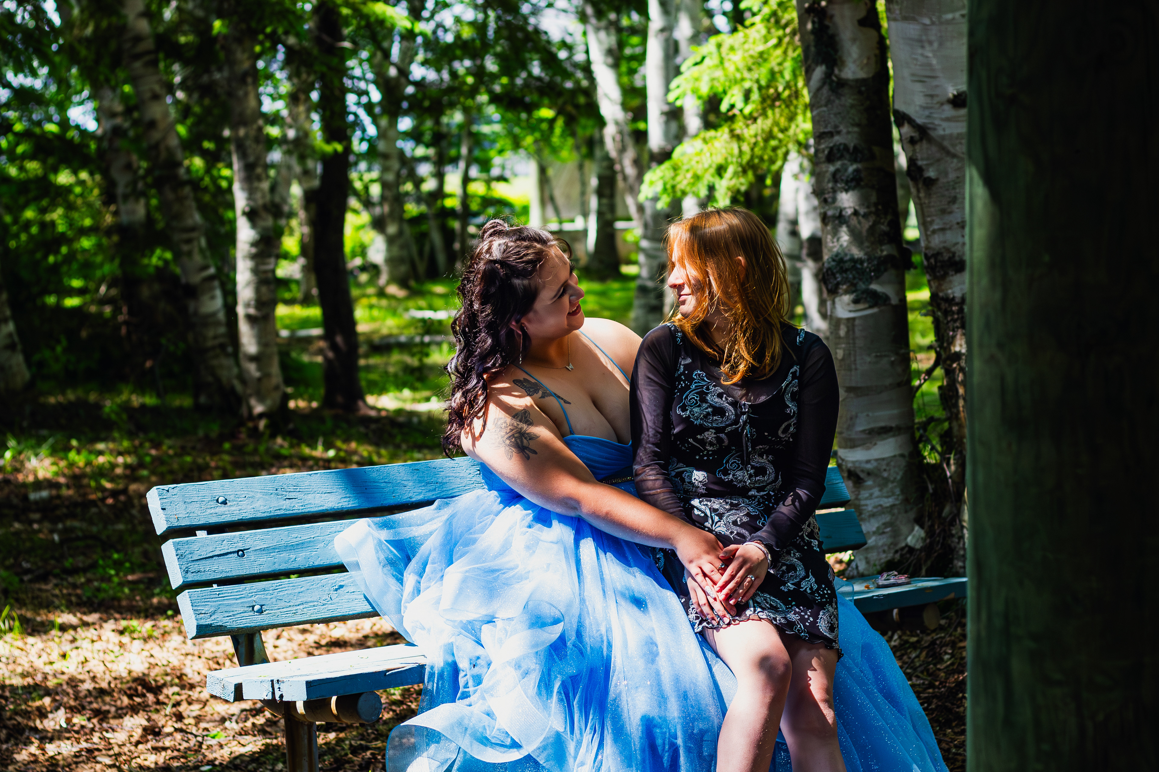 Family photography before prom