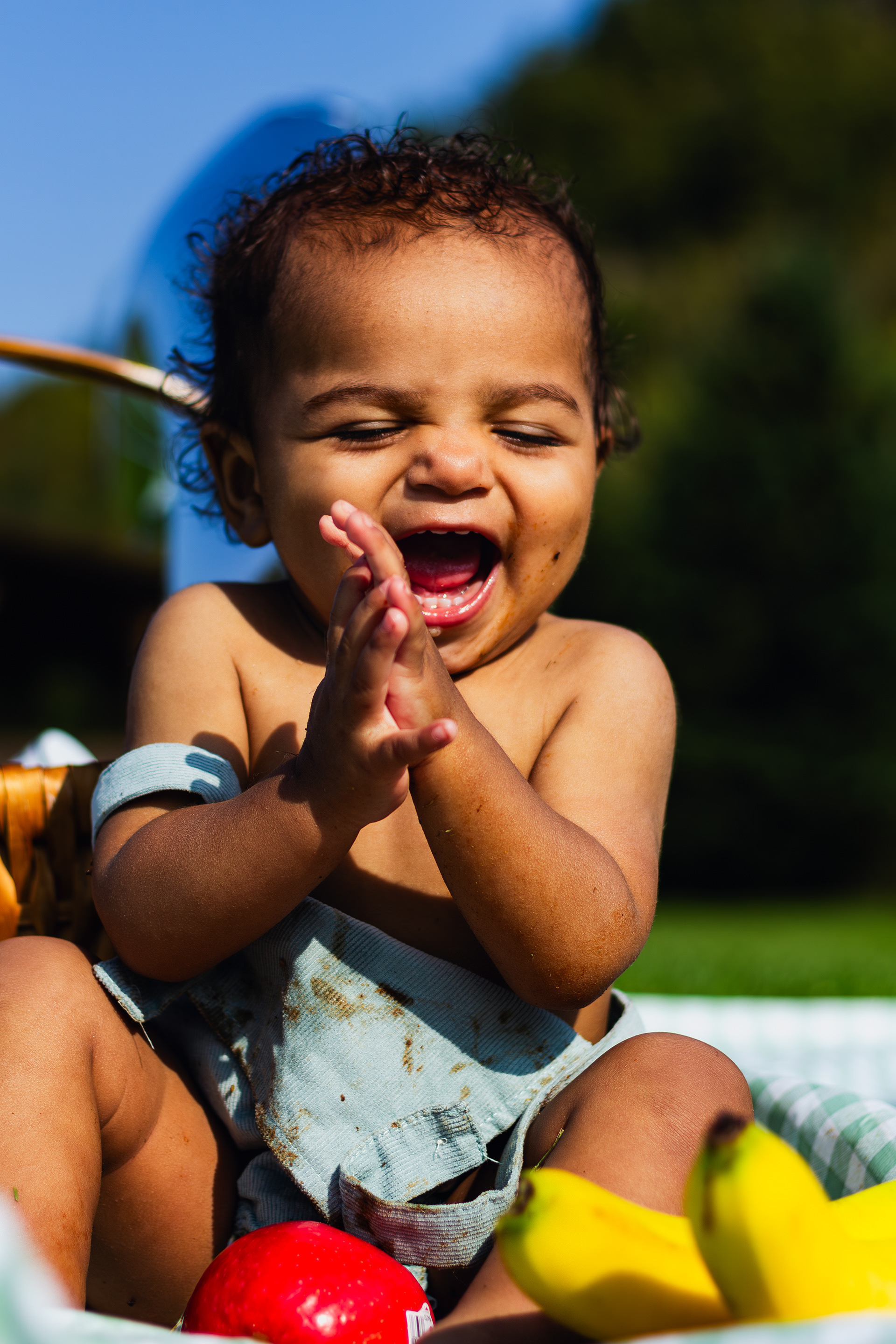 Child photography first birthday
