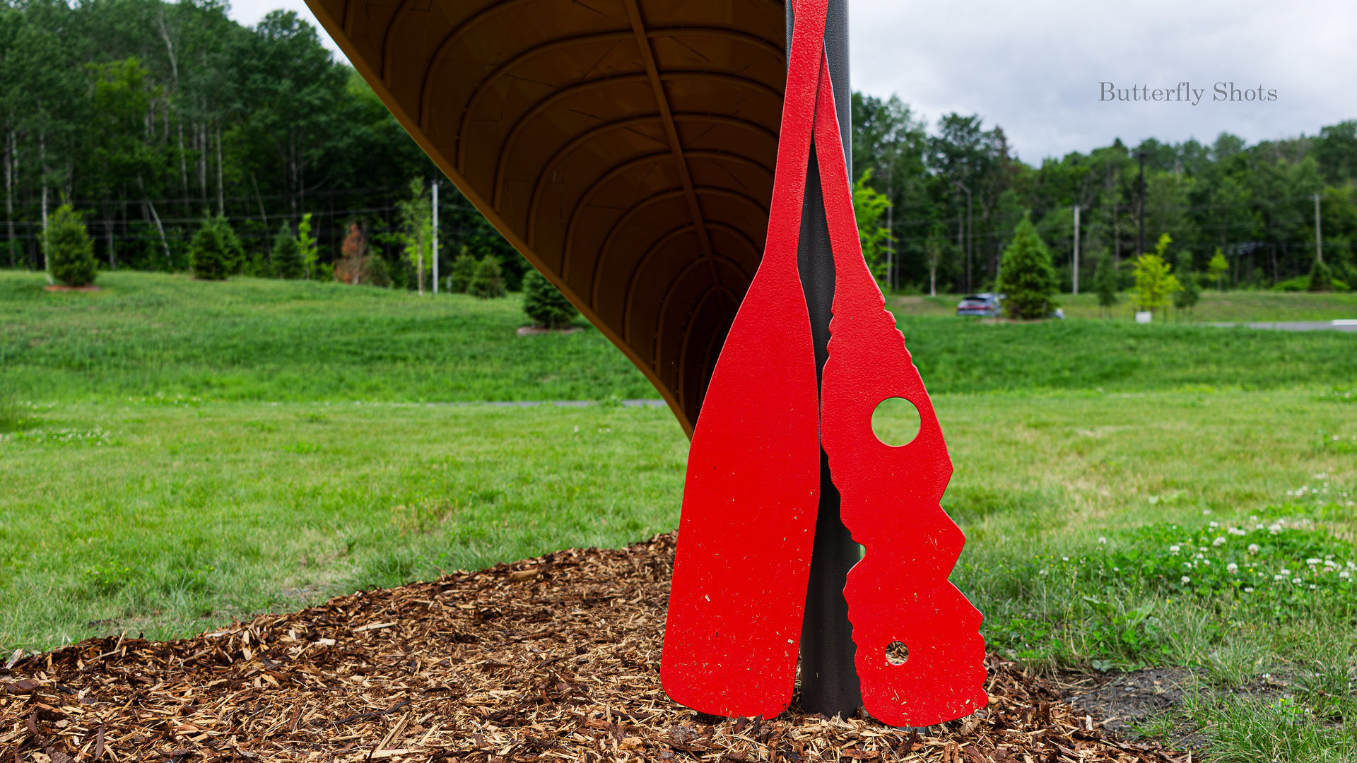 Art structure photography during the day