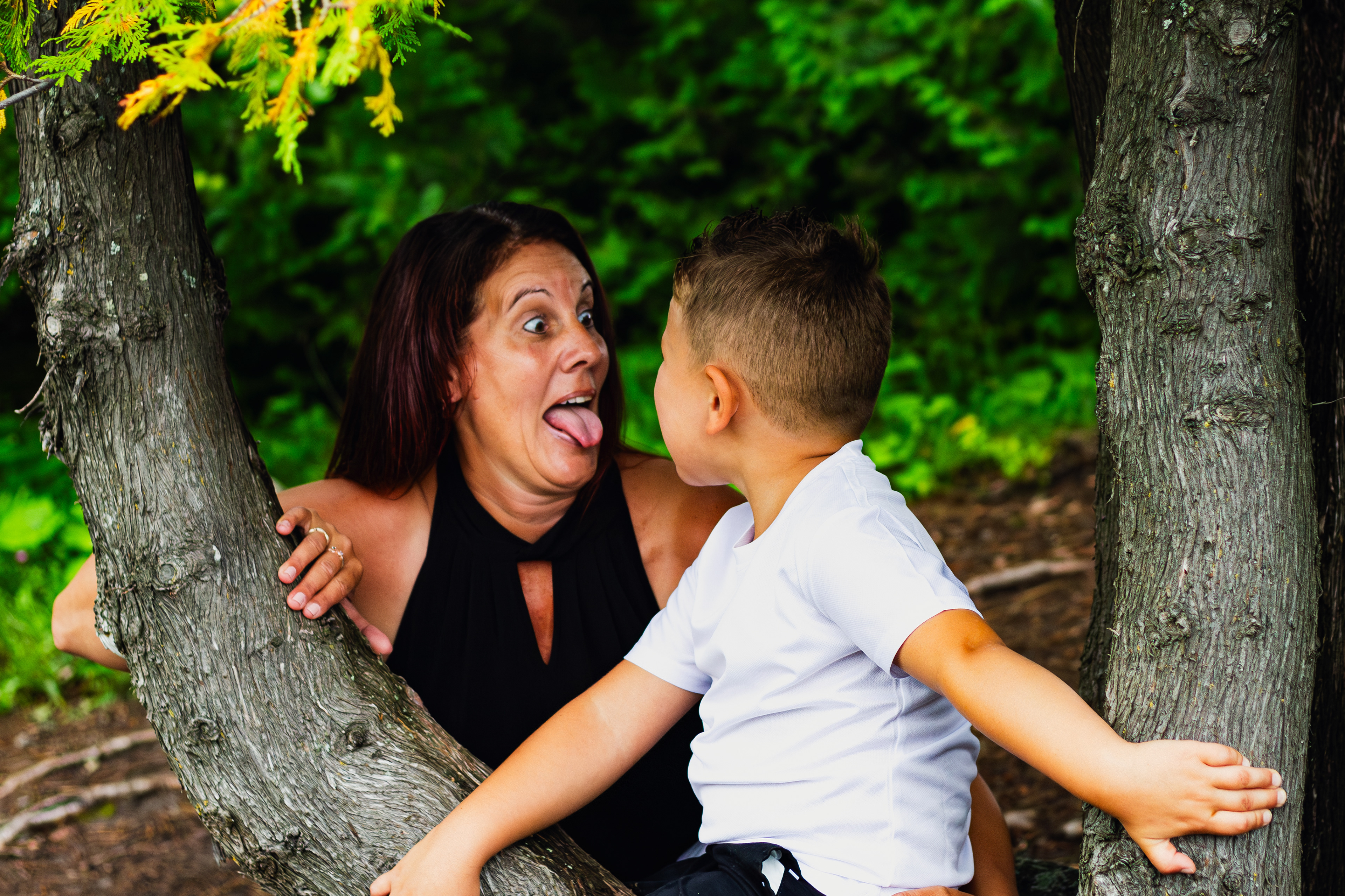 Family photography of a mom and her son