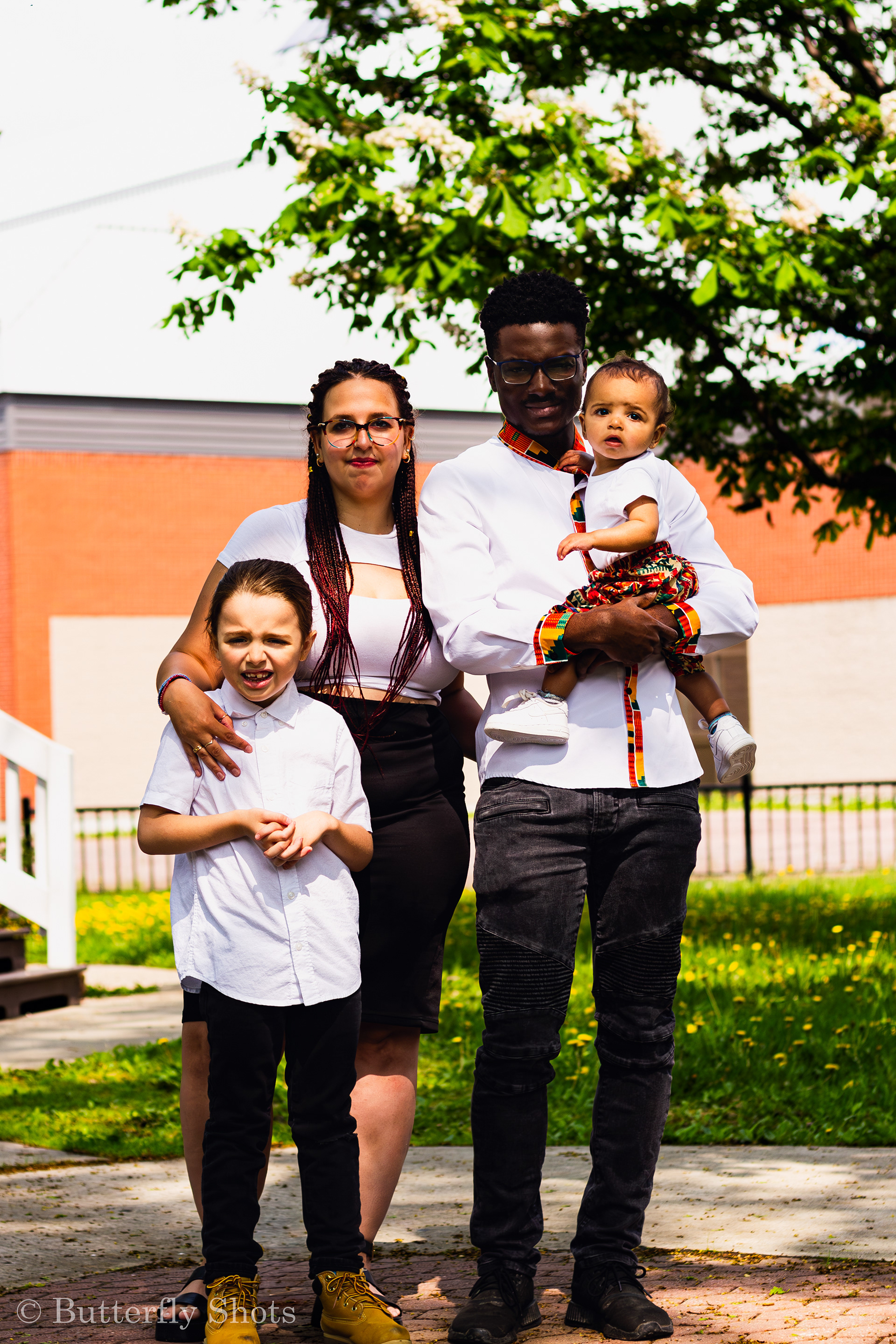 Outdoors family photography