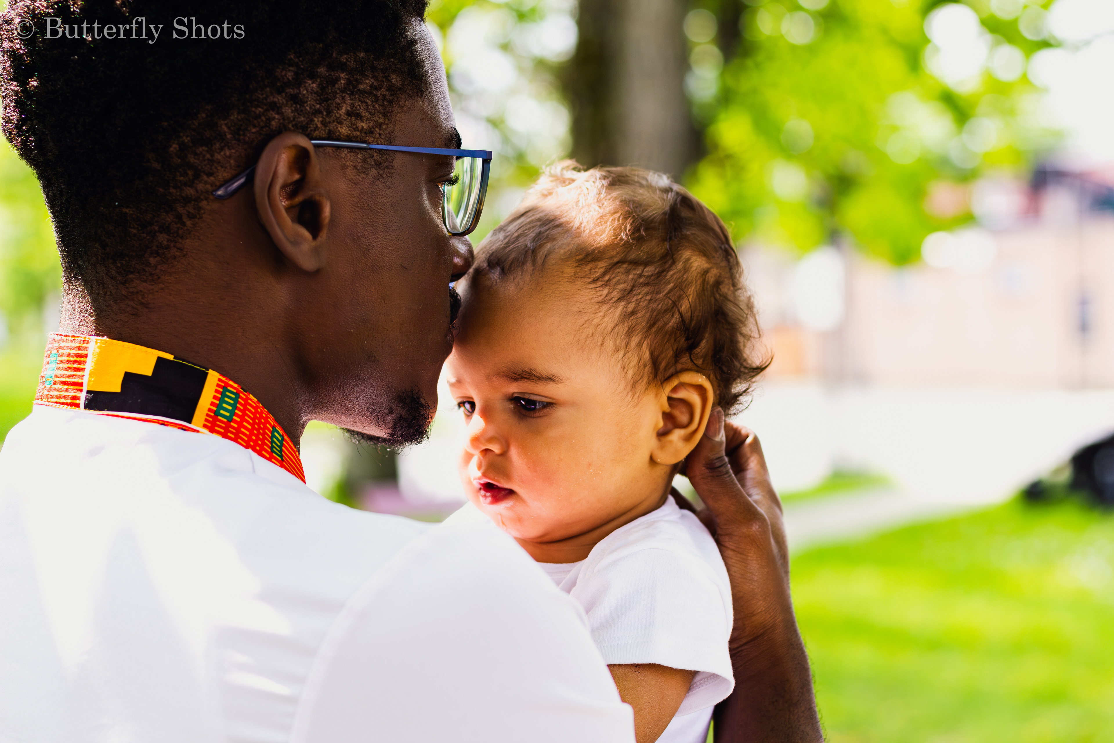 Outdoors family photography father and son