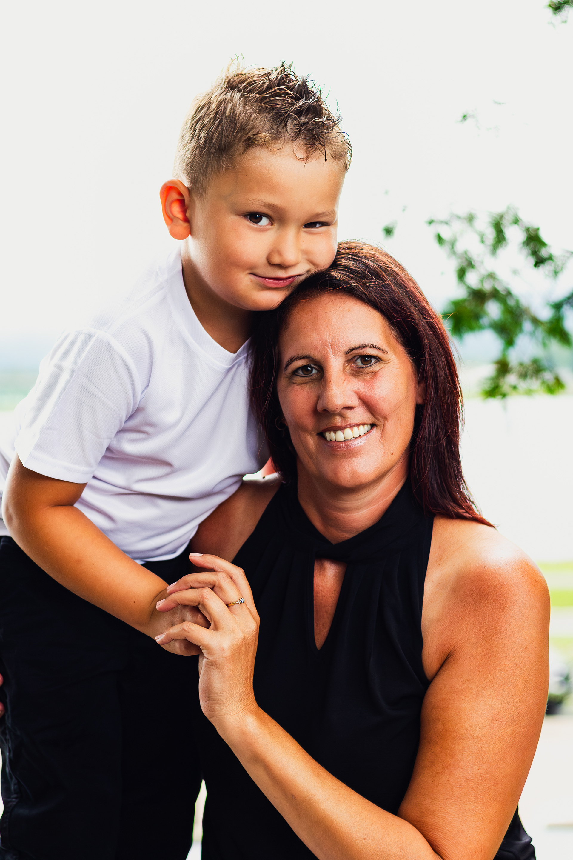 Family photography of a mom and her son