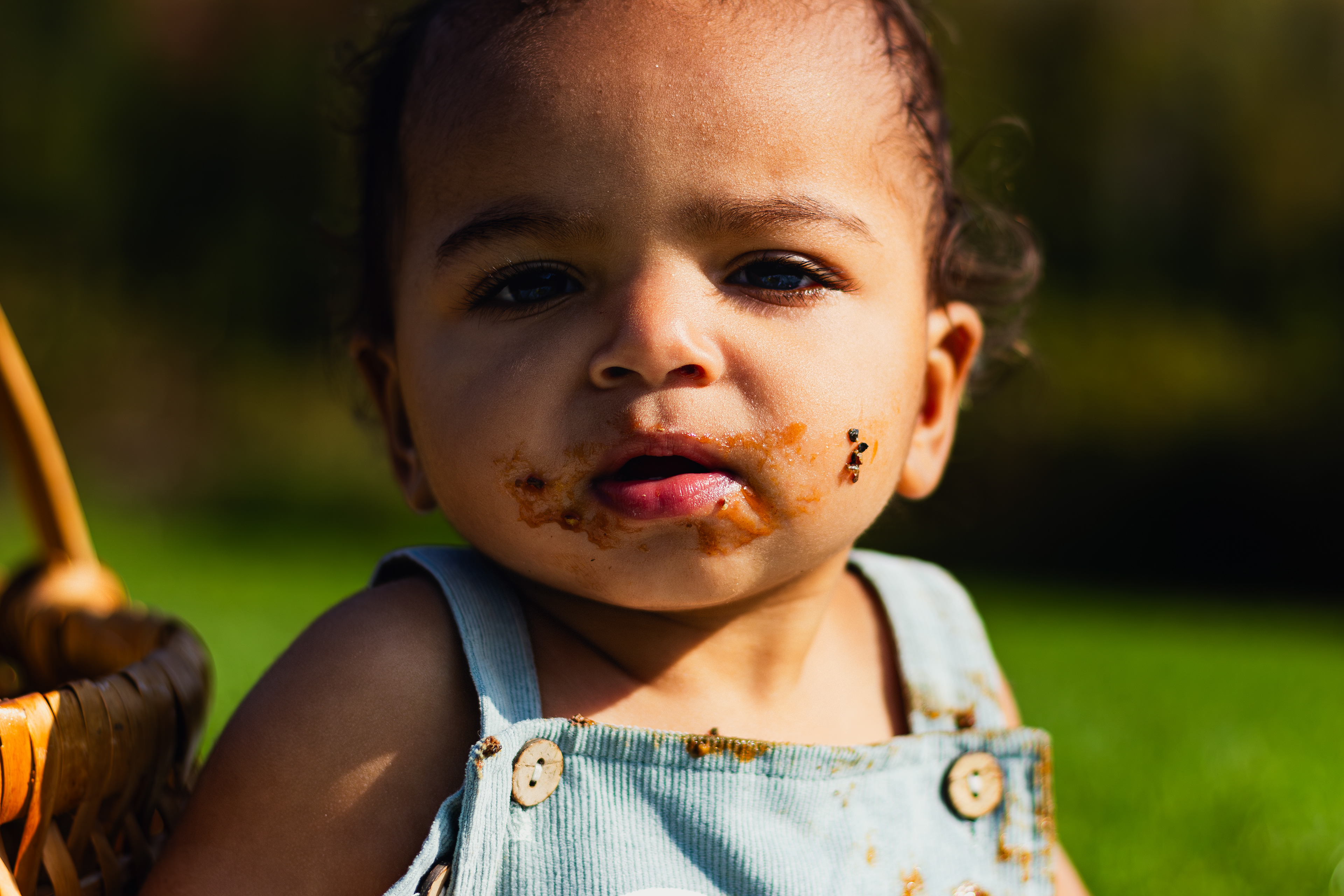 Child photography first birthday